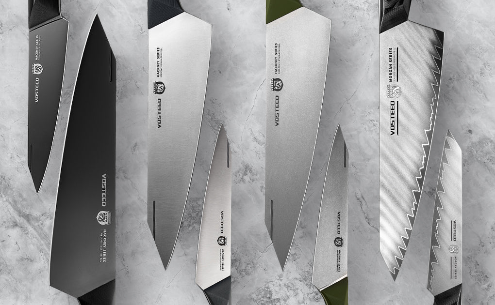 Popular blade materials for kitchen knives