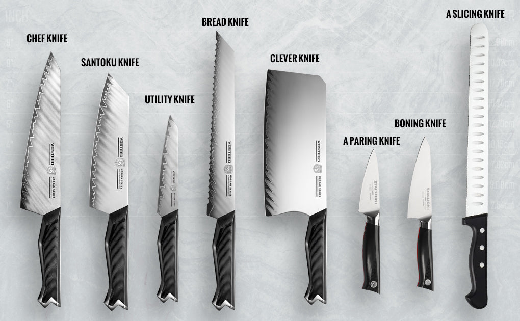 The Essential Kitchen Knives You Need