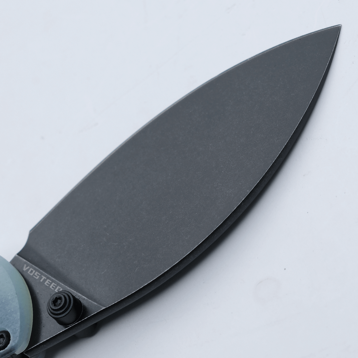 Blades Canada Exclusive, Vosteed Mini Nightshade Folding Knife, Nitro-V Black, G10 Jade, A0208