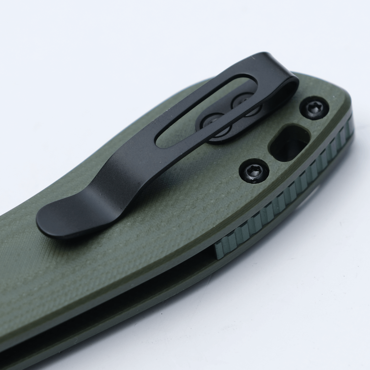 Blades Canada Exclusive, Vosteed Mini Nightshade Folding Knife, Nitro-V Stonewash, G10 Green, A0210