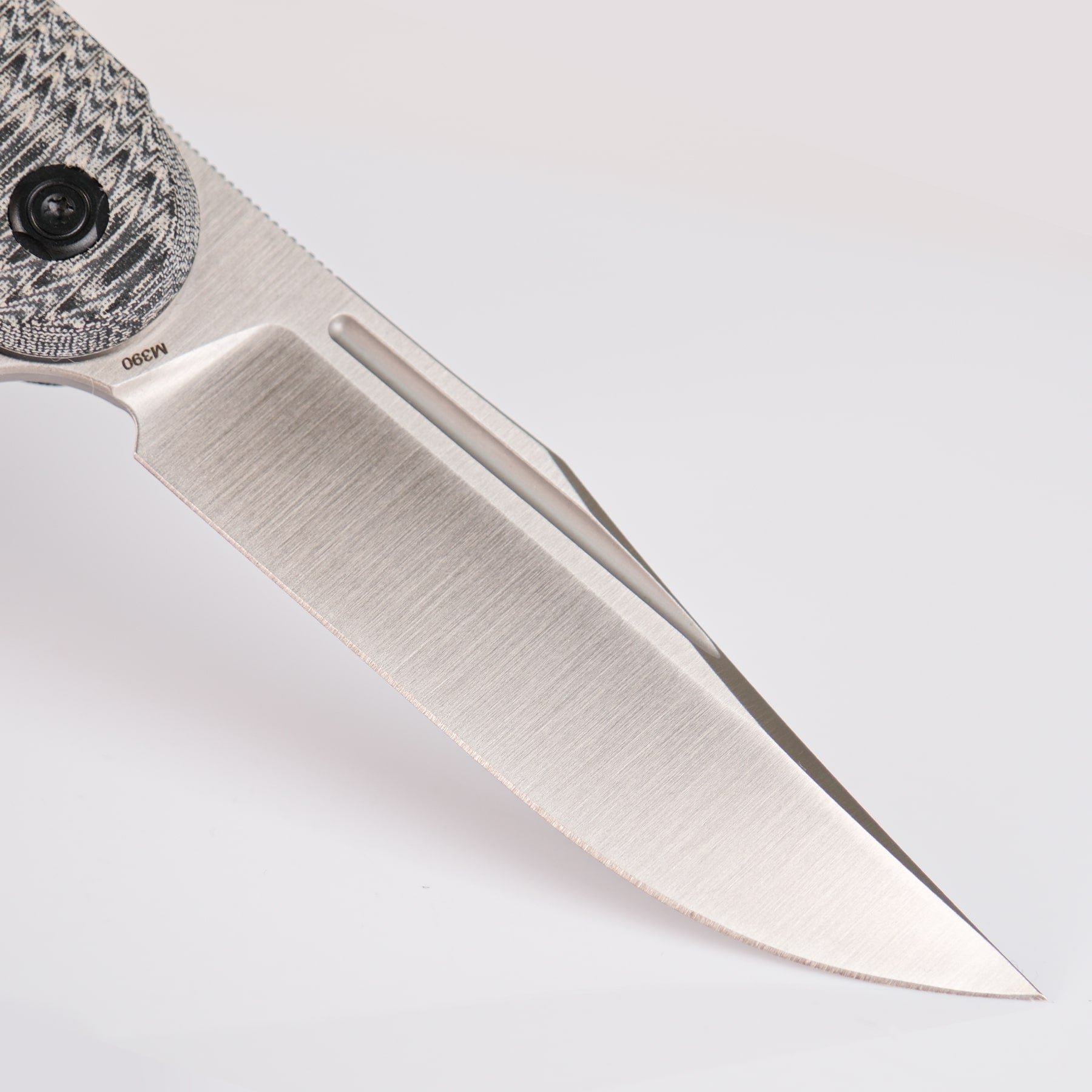 Bellamy - Liner Lock Knife (3.44" M390 Blade & Micarta Handle) - A3201