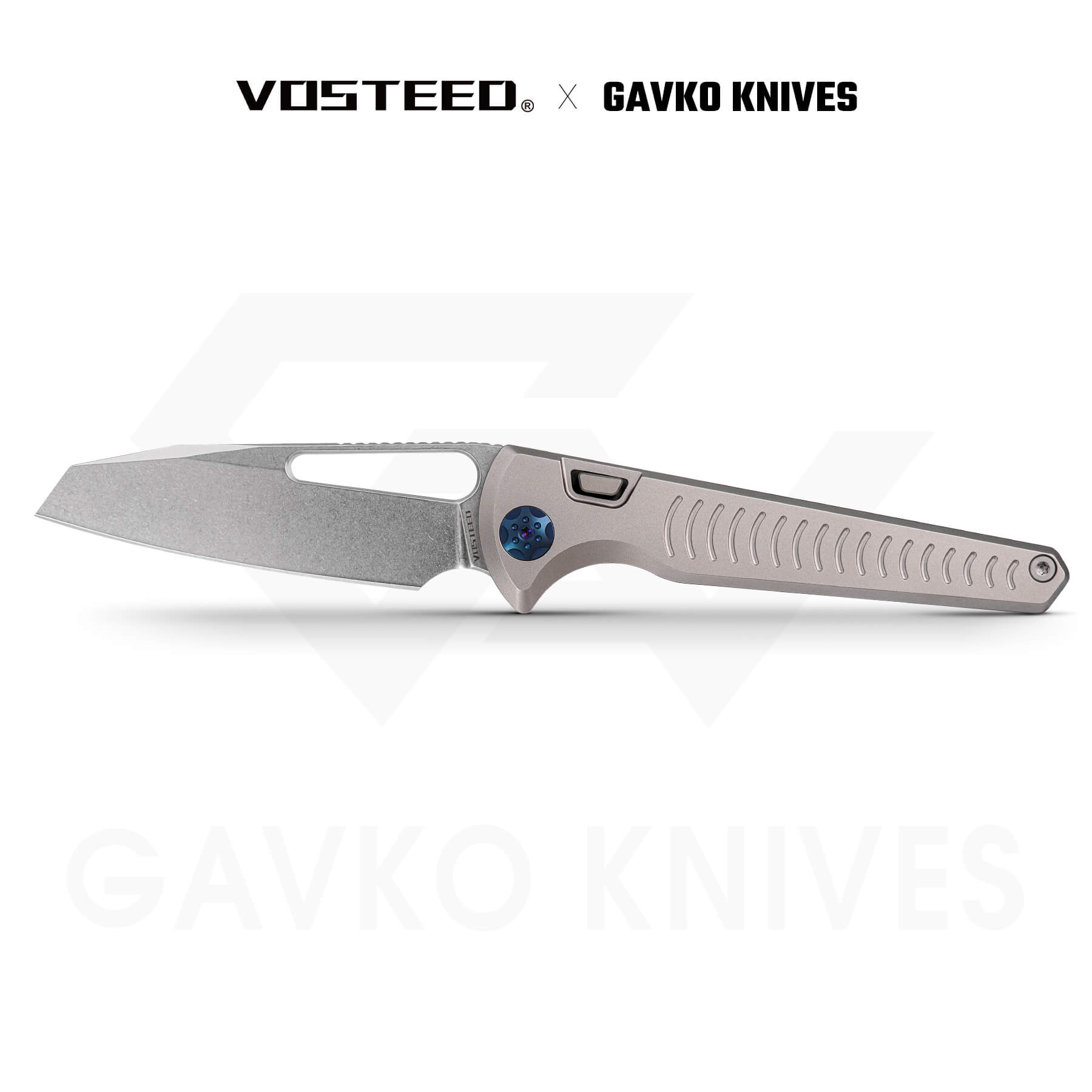 Gavko Leopard - Top Liner Lock (3.38" M390 Blade & Titanium Handle) - A2501