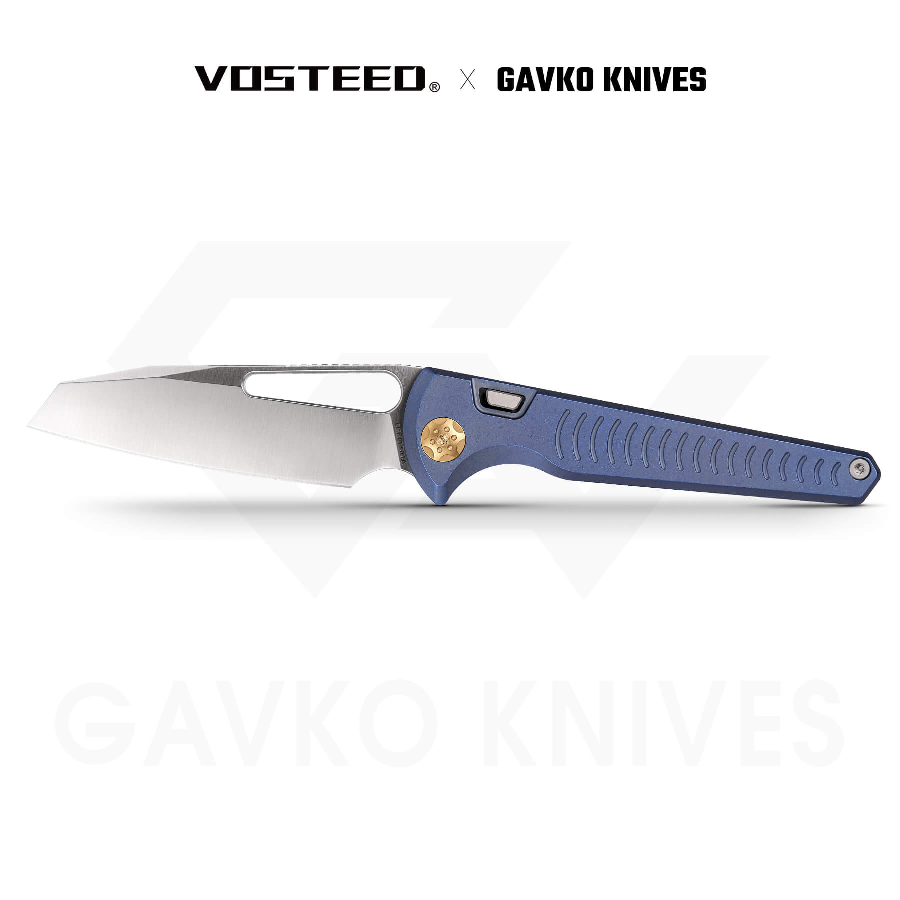 Gavko Leopard - Top Liner Lock (3.38" M390 Blade & Titanium Handle) - A2502