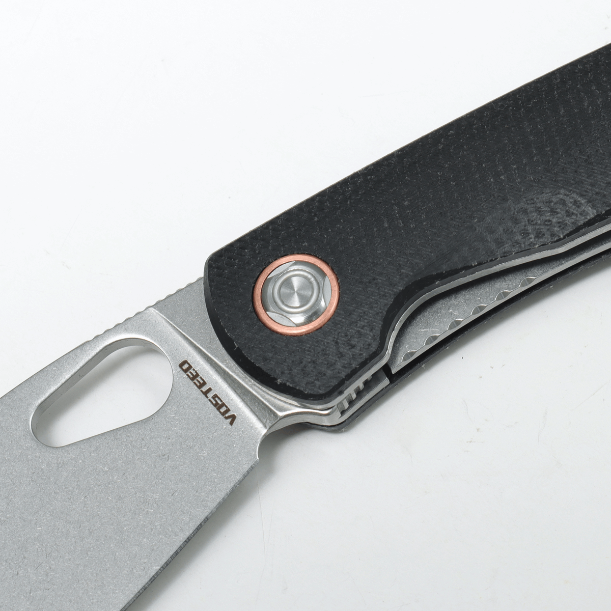 Nightshade® TH - Shilin Cutter - Liner Lock Knife (3.26" Nitro-V Blade & Micarta Handle) - NSTH32NWMK