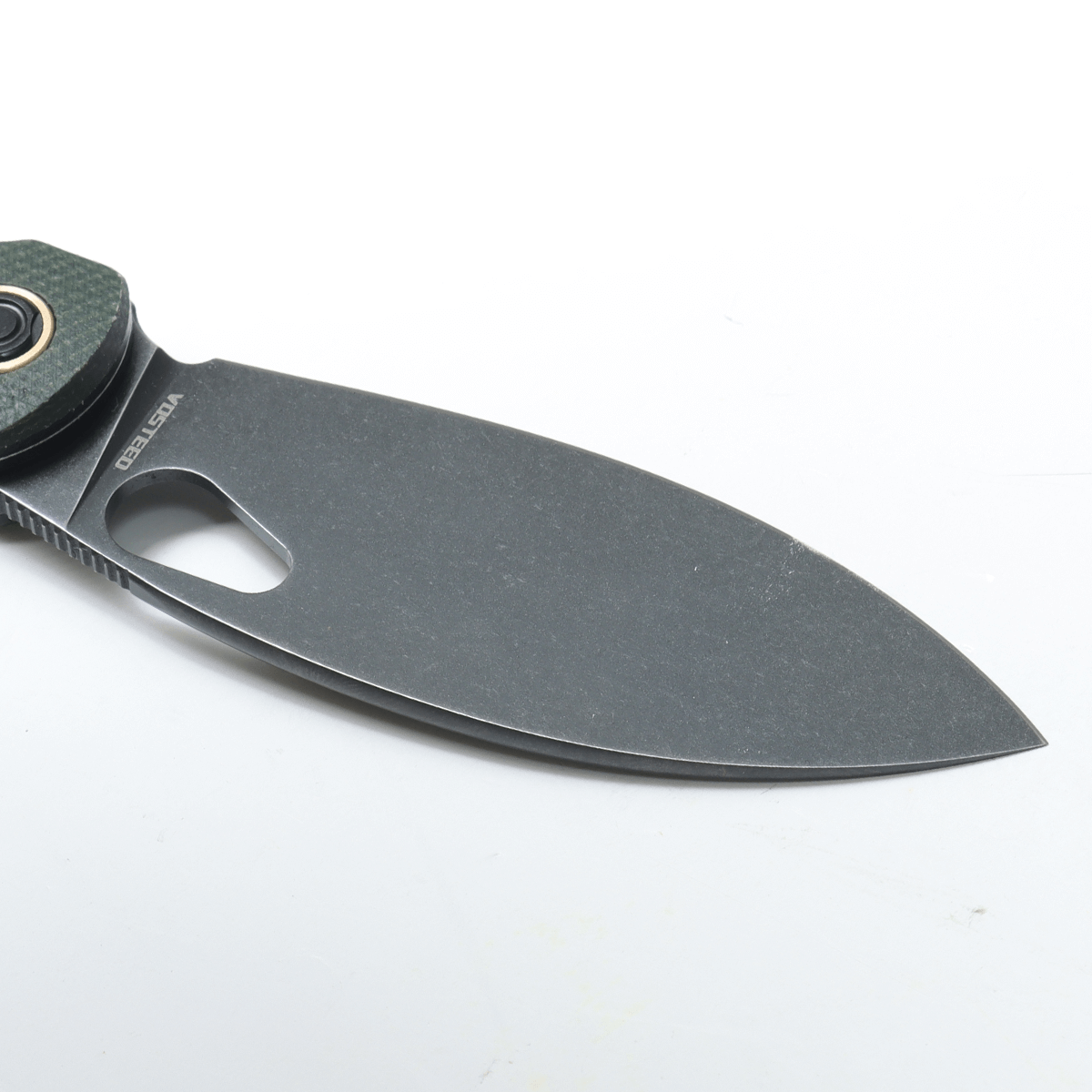 Nightshade® TH - Shilin Cutter - Liner Lock Knife (3.26" Nitro-V Blade & Micarta Handle) - NSTH32NPMN