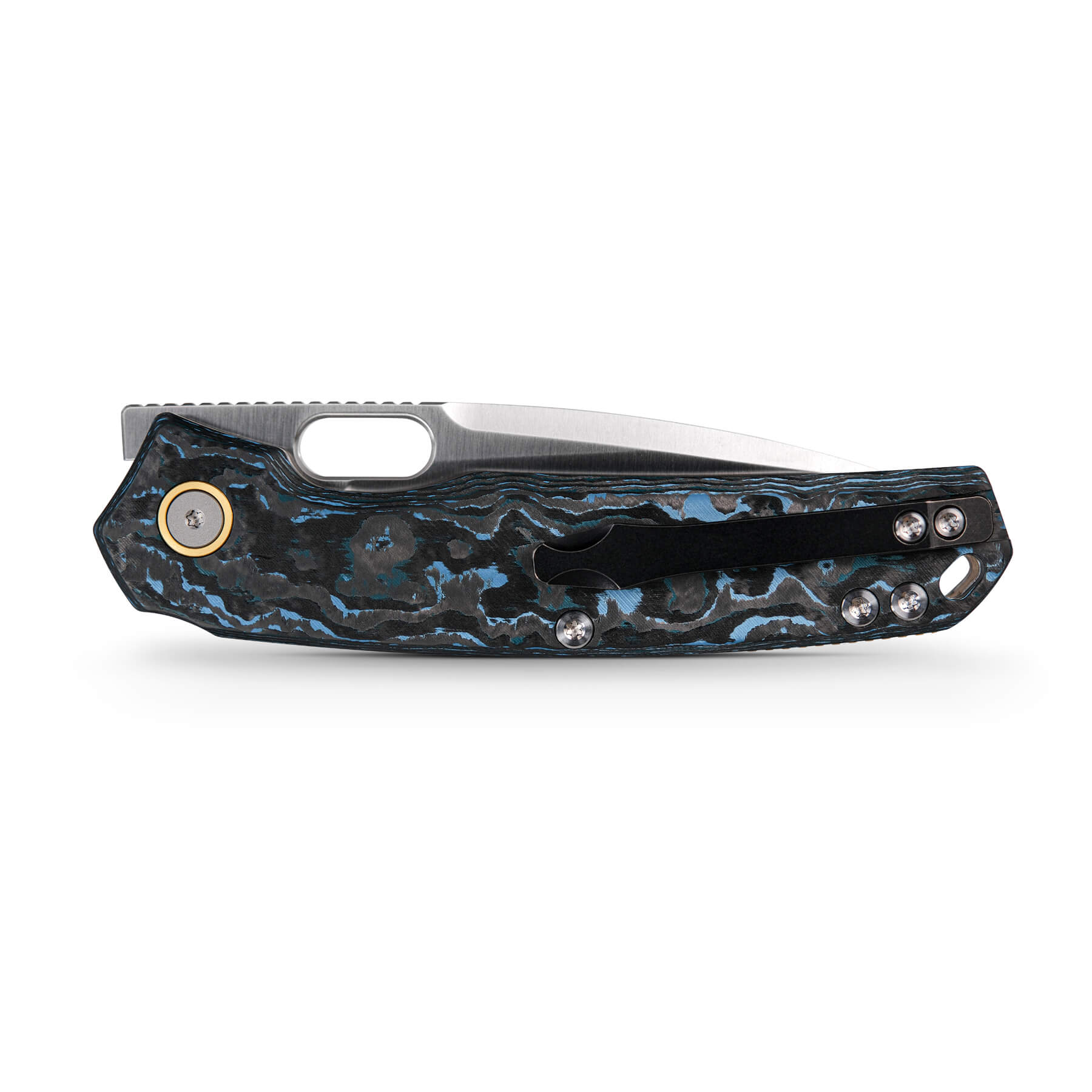 Psyop - Top Liner Lock Knife (3.32" Elmax Blade & Fat Carbon Handle) - A2208