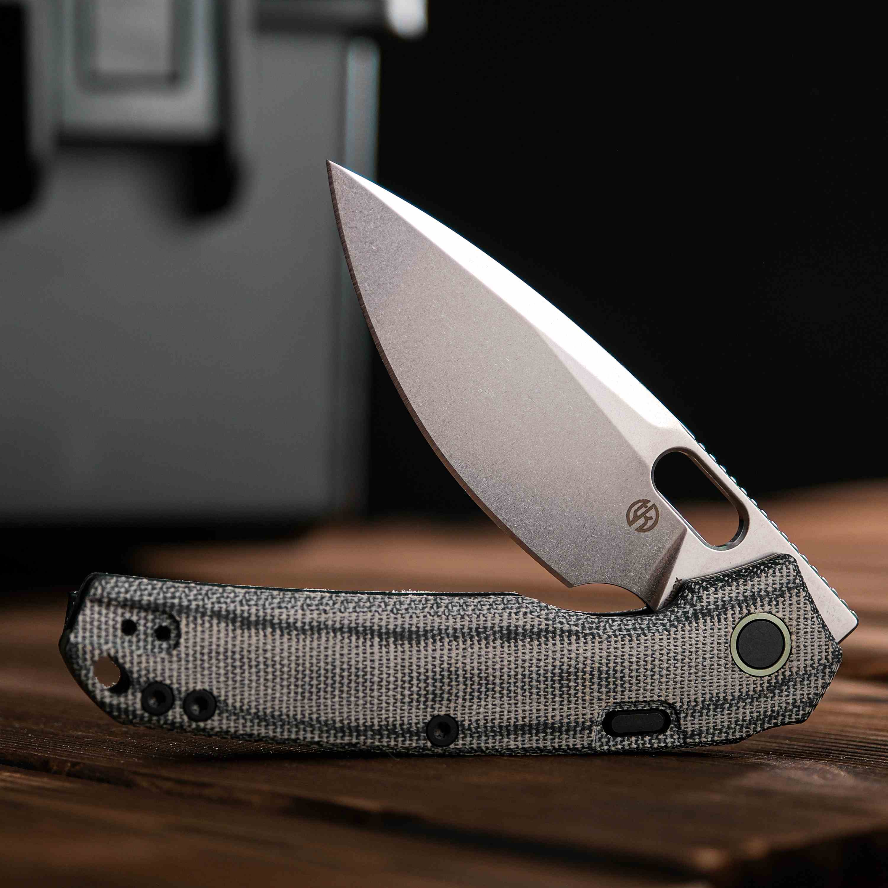 Psyop - Top Liner Lock Knife (3.32" Elmax Blade & Norplex UltreX™ Micarta Handle) - A2211