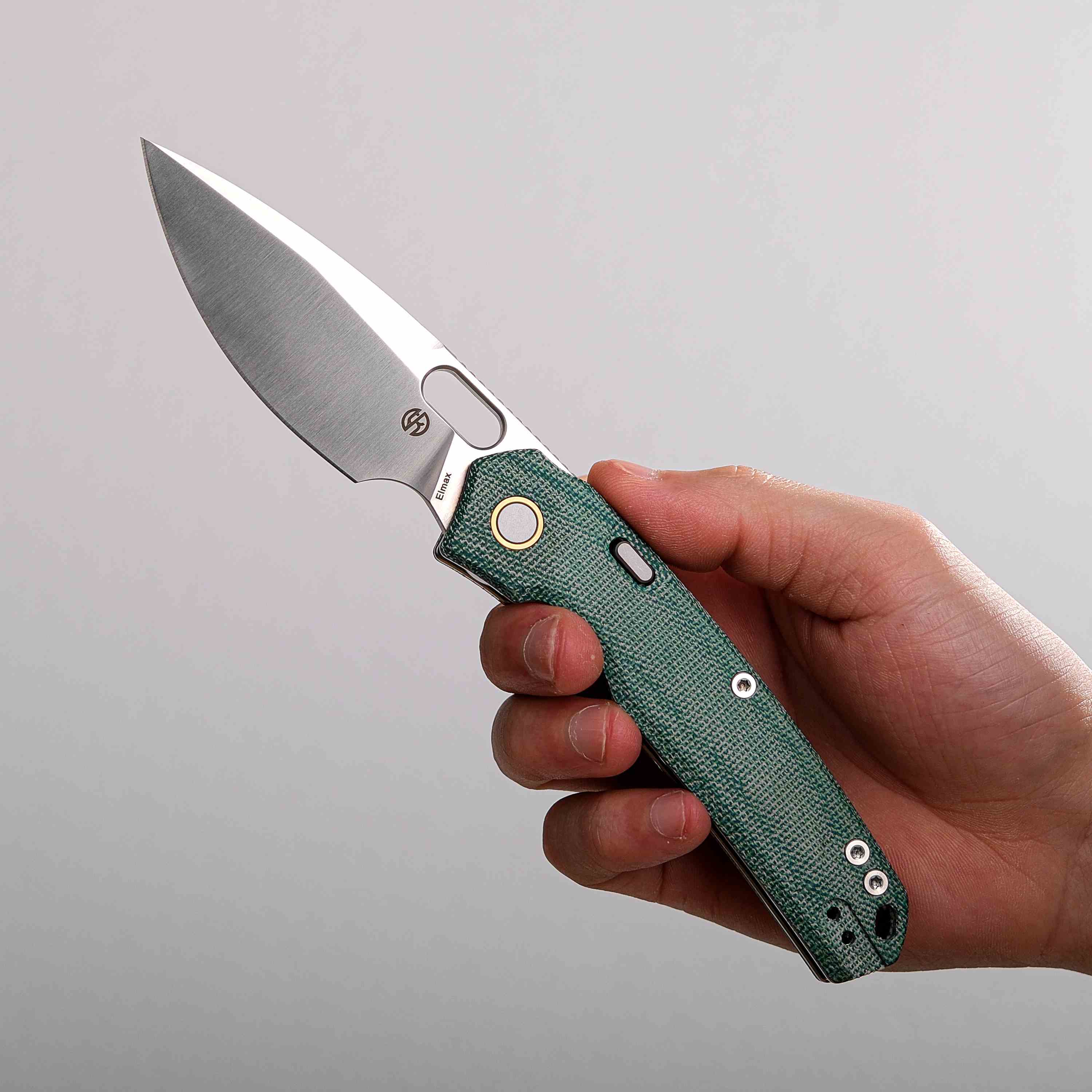 Psyop - Top Liner Lock Knife (3.32" Elmax Blade & Norplex UltreX™ Micarta Handle) - A2212