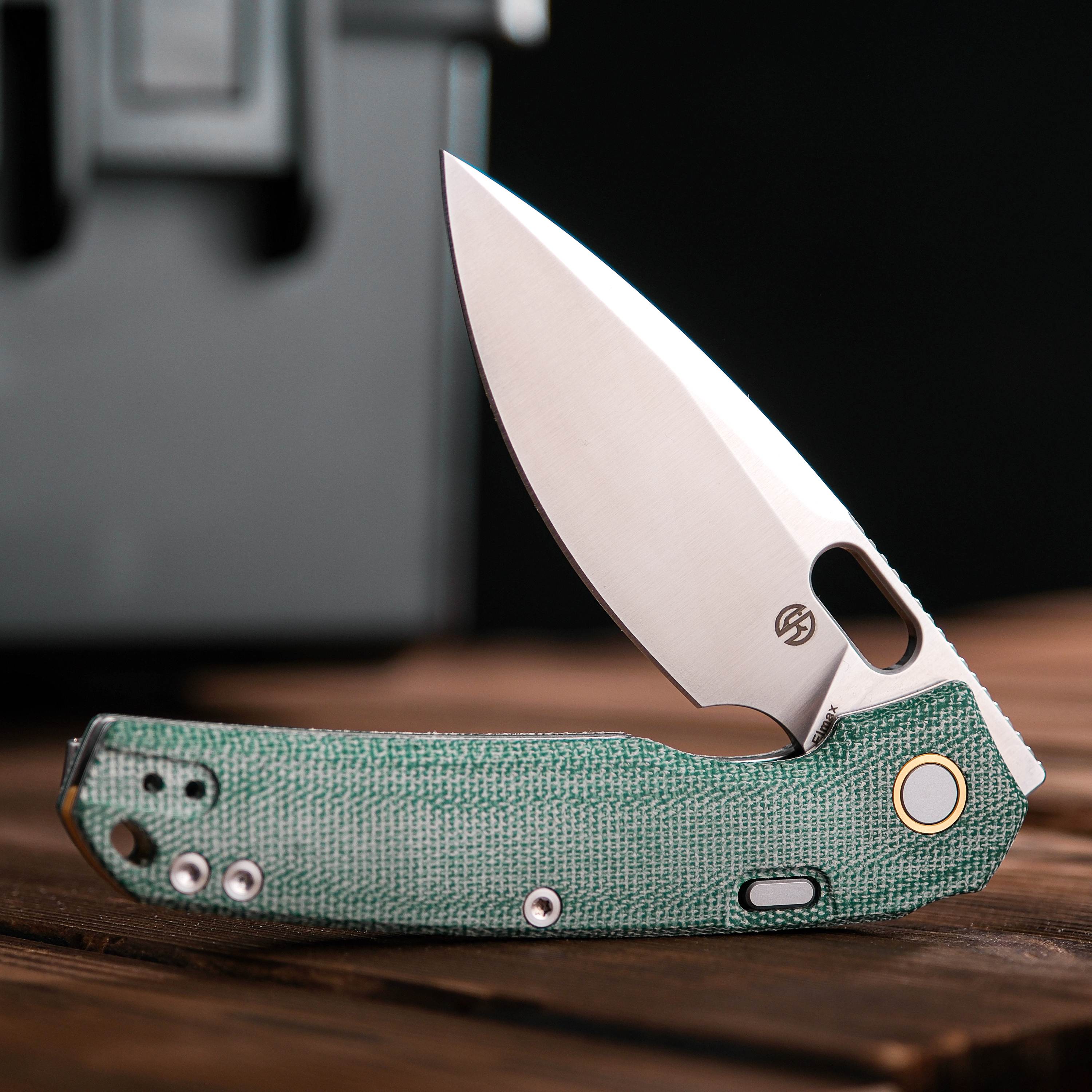 Psyop - Top Liner Lock Knife (3.32" Elmax Blade & Norplex UltreX™ Micarta Handle) - A2212