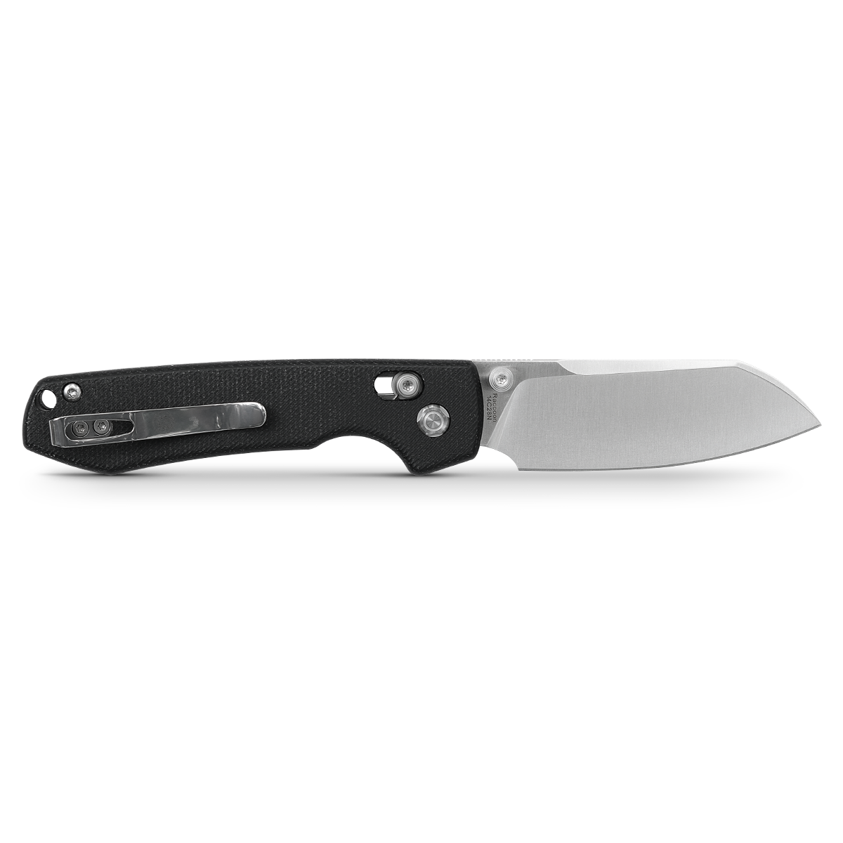 Raccoon® - Crossbar Lock knife (3.25" 14C28N Cleaver Blade & Micarta Handle) - A0517