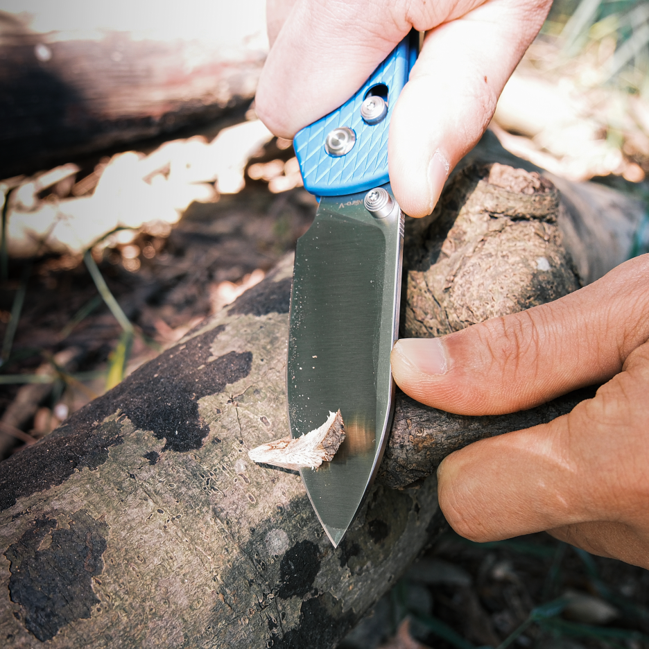 Raccoon® - Crossbar Lock Knife (3.25" Nitro-V Blade & Aluminum Handle) - A0512