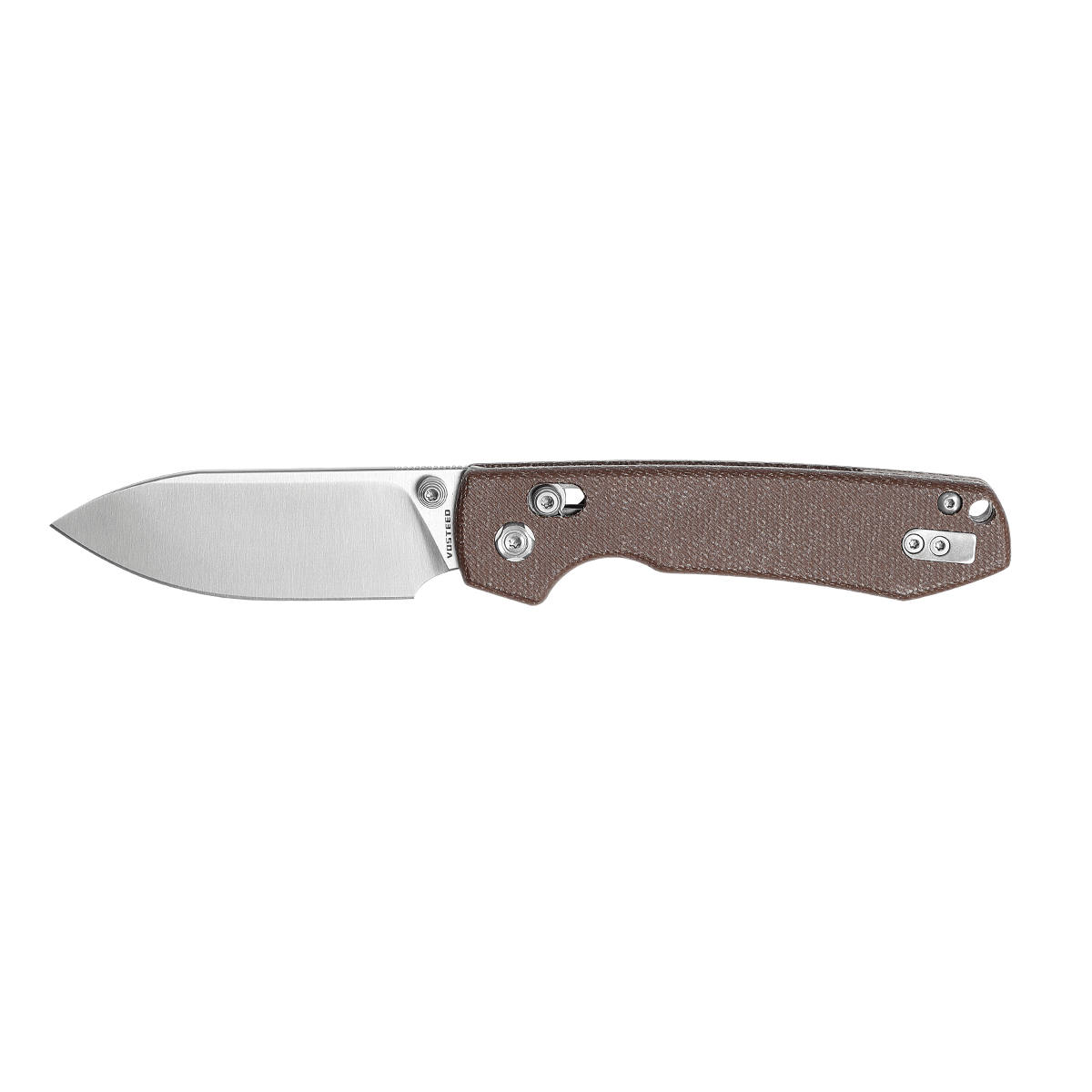 Raccoon® - Crossbar Lock knife (3.25" 14C28N Blade & Micarta Handle) - A0506