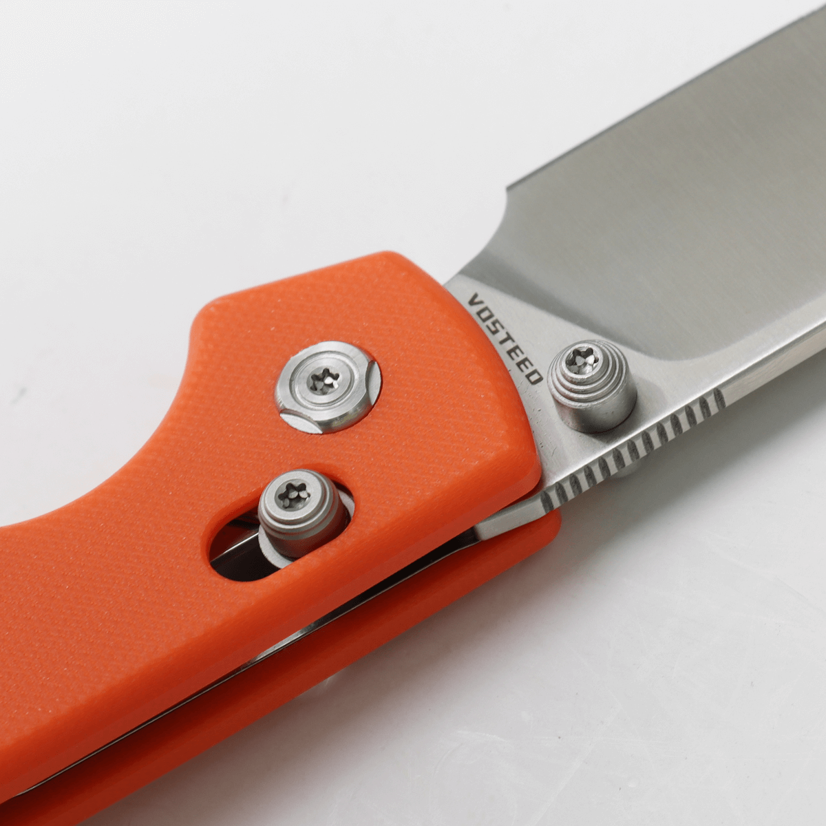 Raccoon® - Crossbar Lock knife (3.25" 14C28N Blade & G10 Handle) - RCCB32VTGO