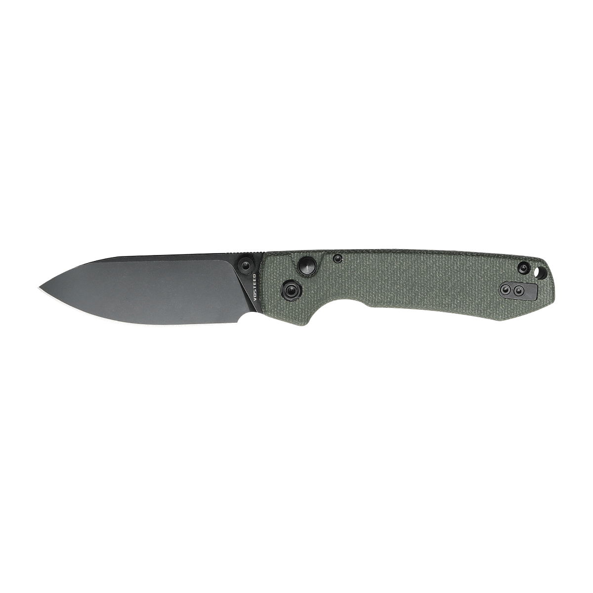 Raccoon® - Button Lock Knife (3.25" 14C28N Blade & Micarta Handle) - RC3SVM4