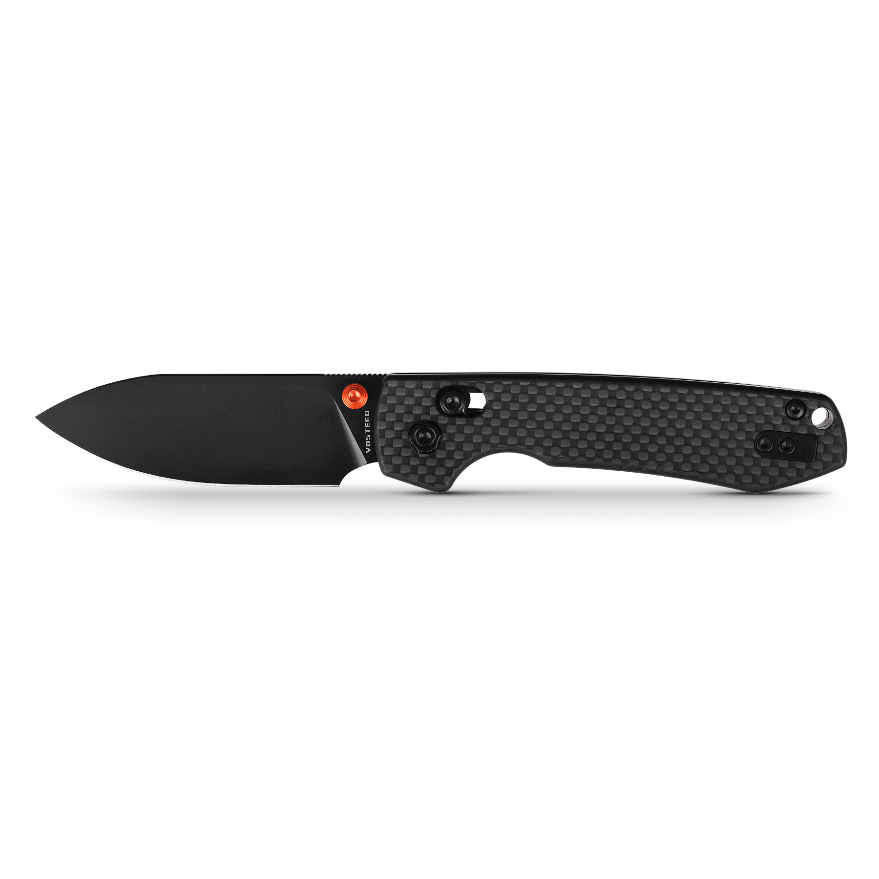 Raccoon® - Crossbar Lock Knife (3.25" Nitro-V Blade & Carbon Fiber Handle) - A0530