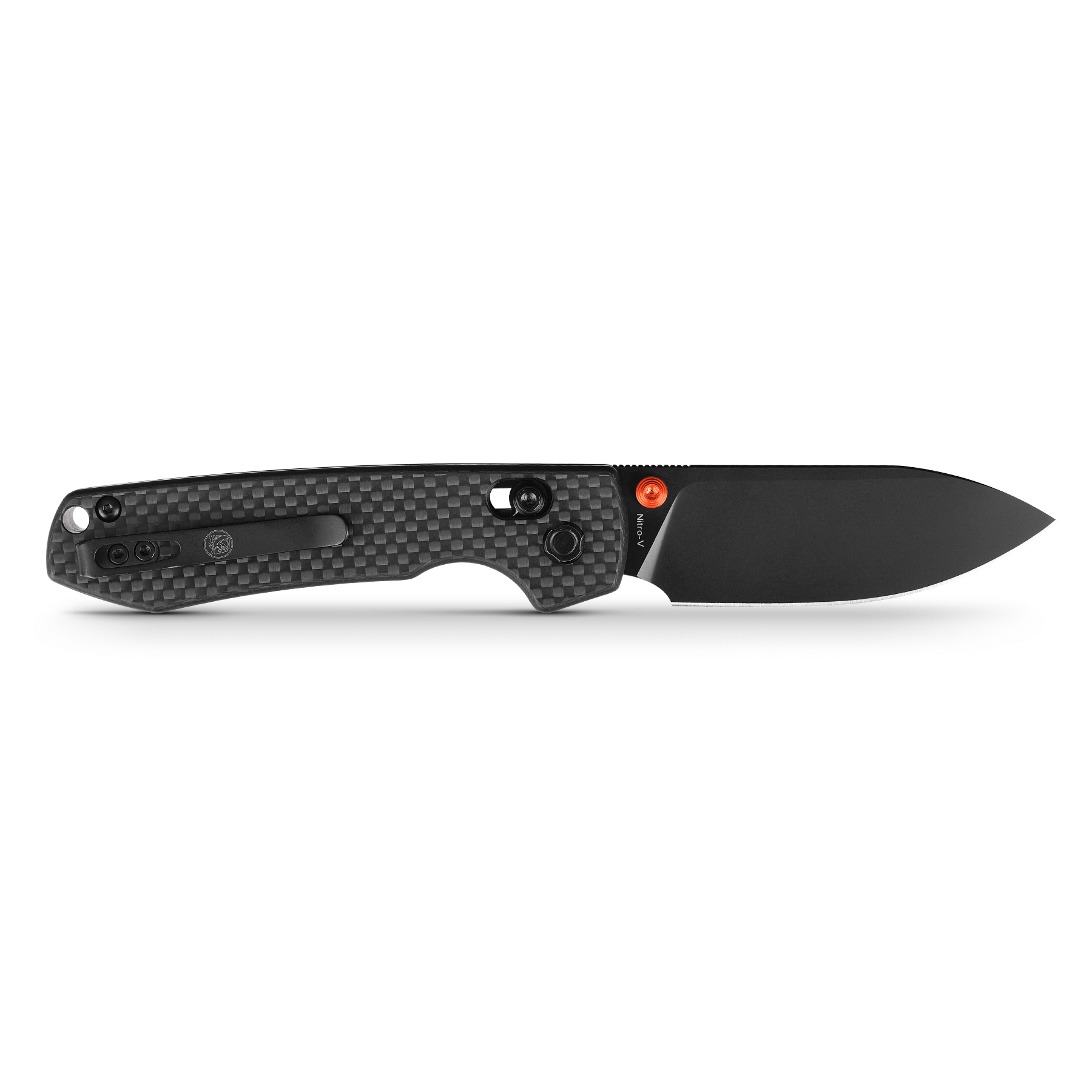 Raccoon - Crossbar Lock Knife (3.25" Nitro-V Blade & Carbon Fiber Handle) - A0530