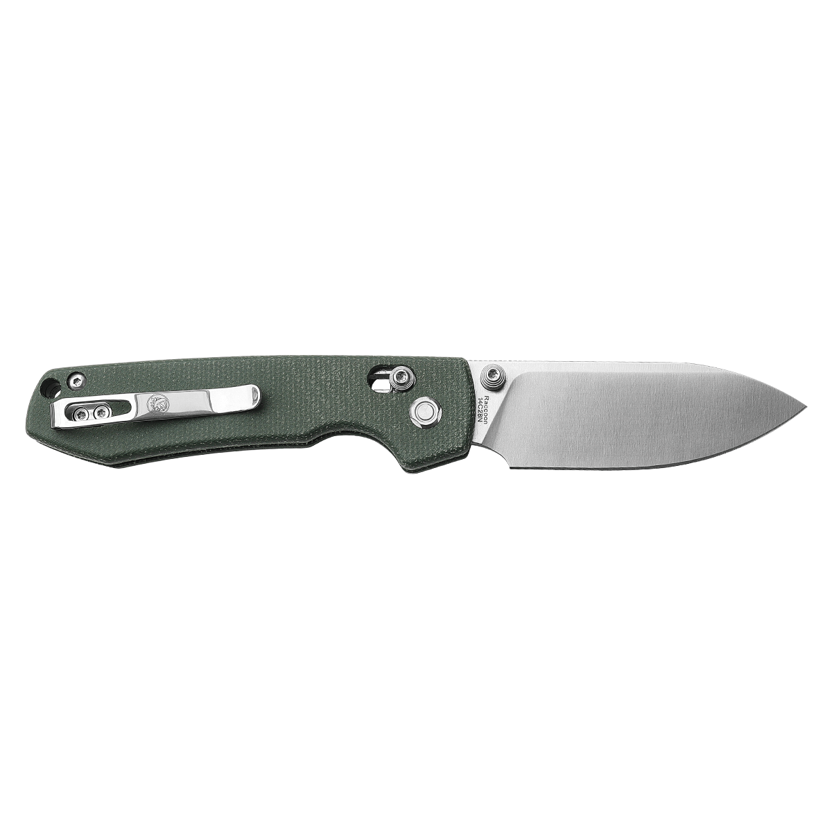 Raccoon® - Crossbar Lock knife (3.25" 14C28N Blade & Micarta Handle) - A0503