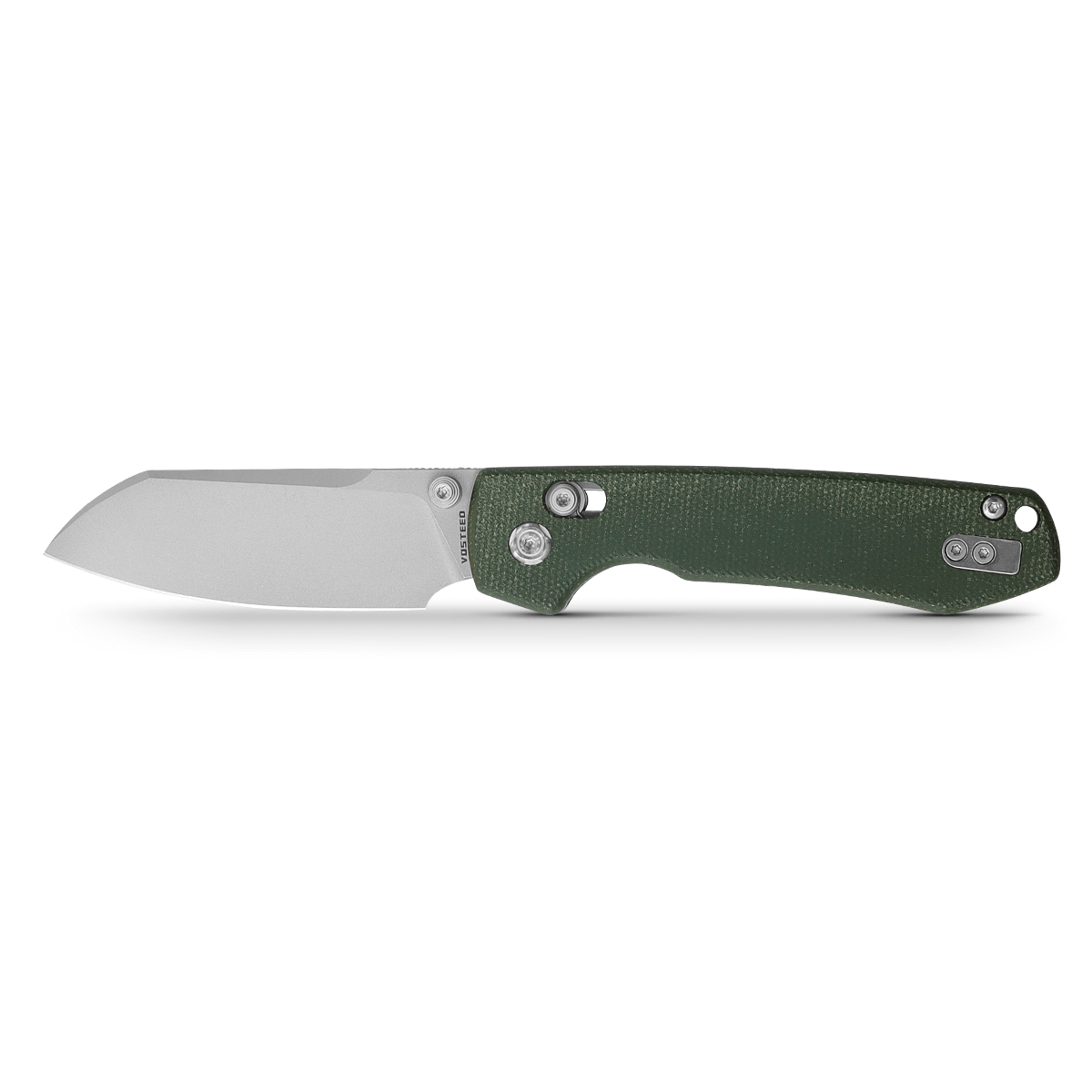 Raccoon® - Crossbar Lock knife (3.25" 14C28N Cleaver Blade & Micarta Handle) - A0518