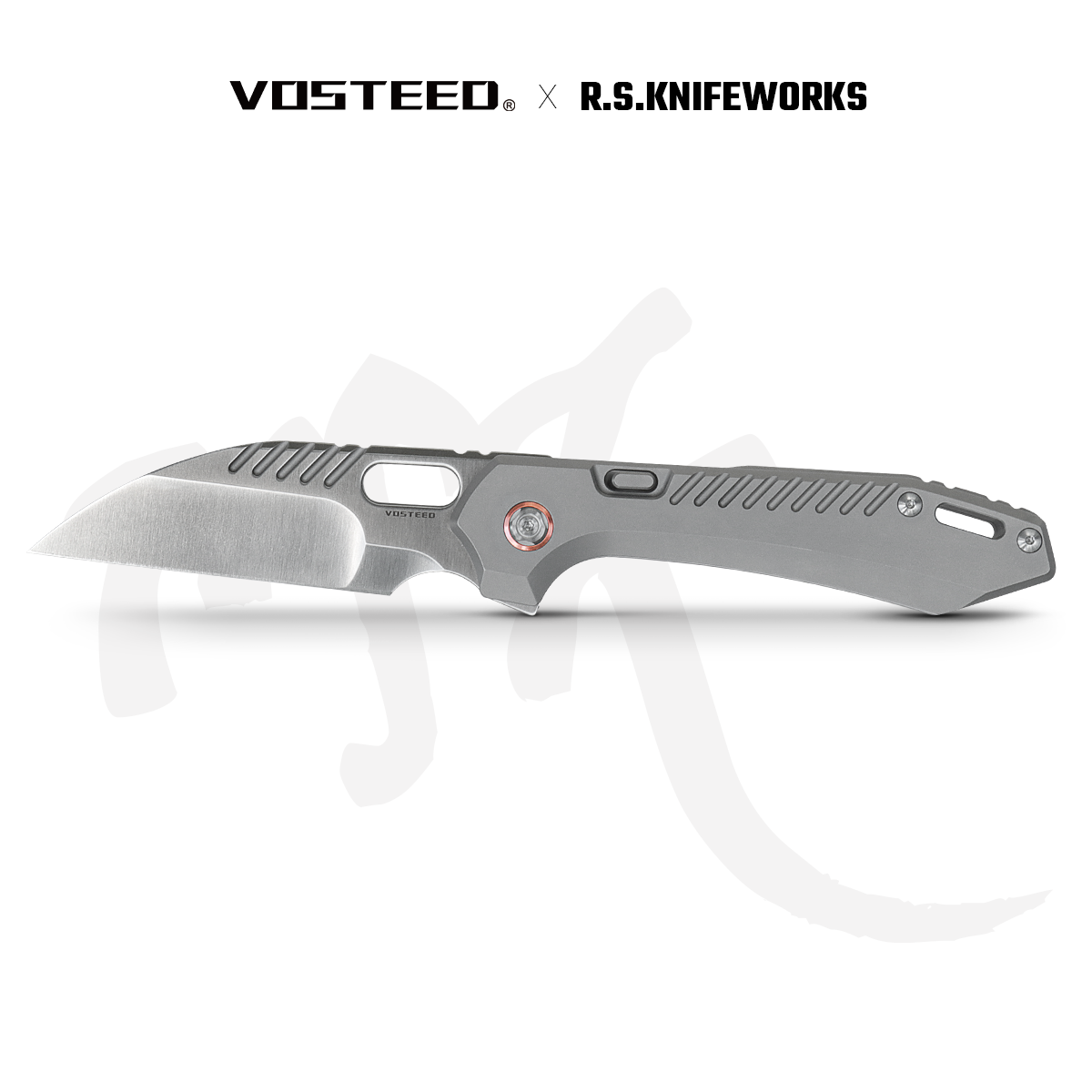 RSKAOS - Top Liner Lock (3.46" M390 Wharncliffe Blade & Titanium Handle) - MHET2