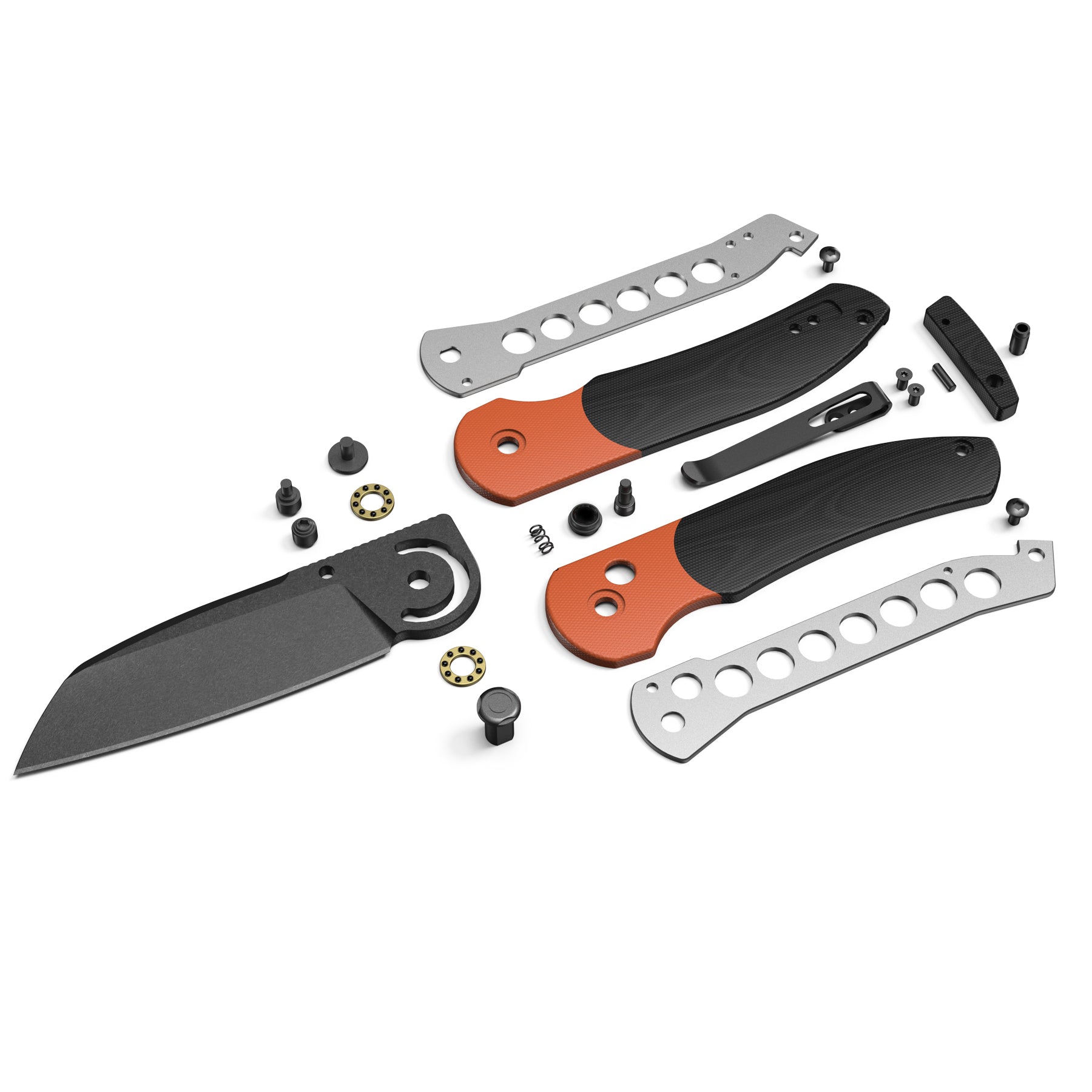 Thornton - Trek Lock Knife (3.18" 14C28N Blade & G10 Handle) - A1701