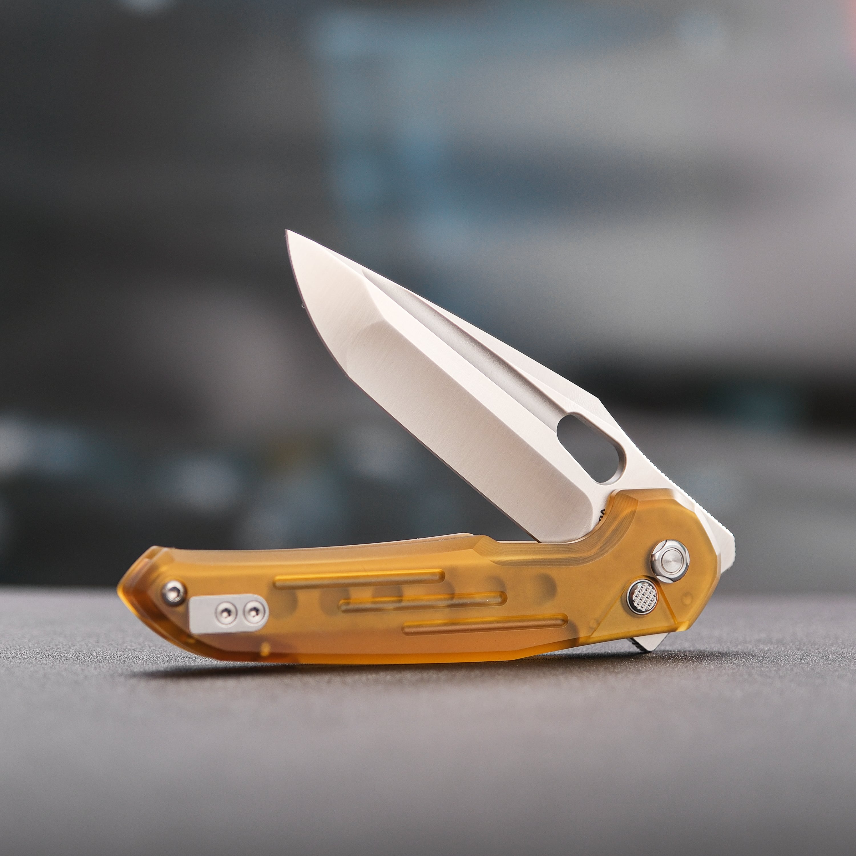 Thunderbird - Trek Lock Knife (3.25" Elmax Blade & PEI Handle) - A0318