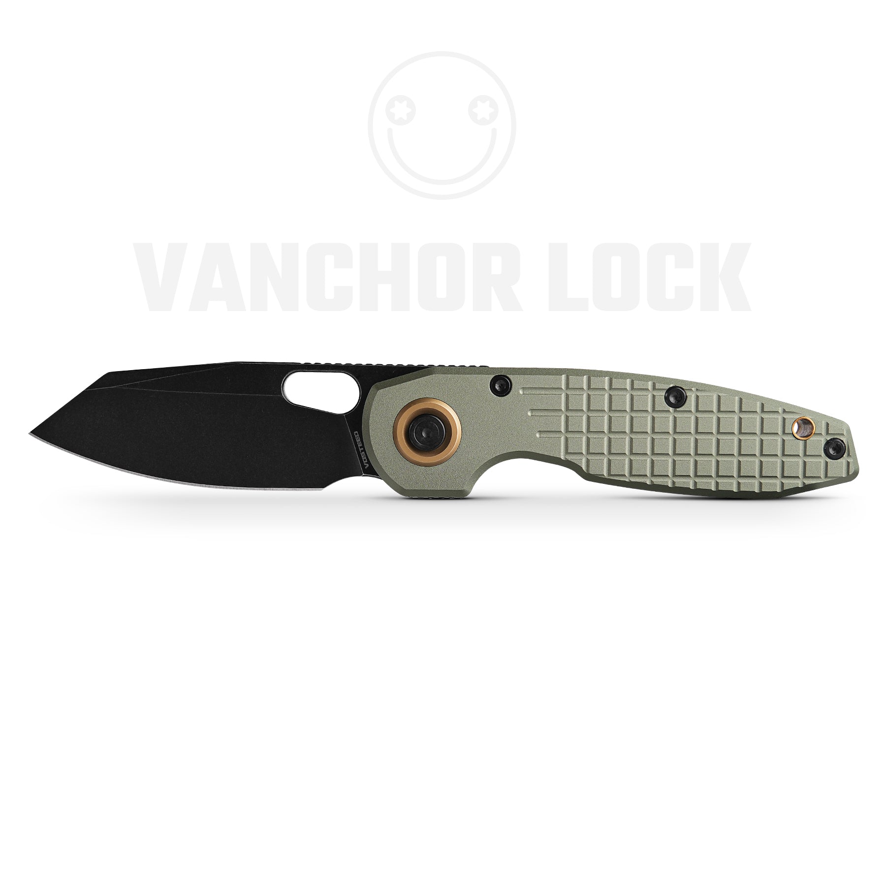 Ankylo - Vanchor lock (3.18" Elmax Blade & Aluminum Handle) - A1902