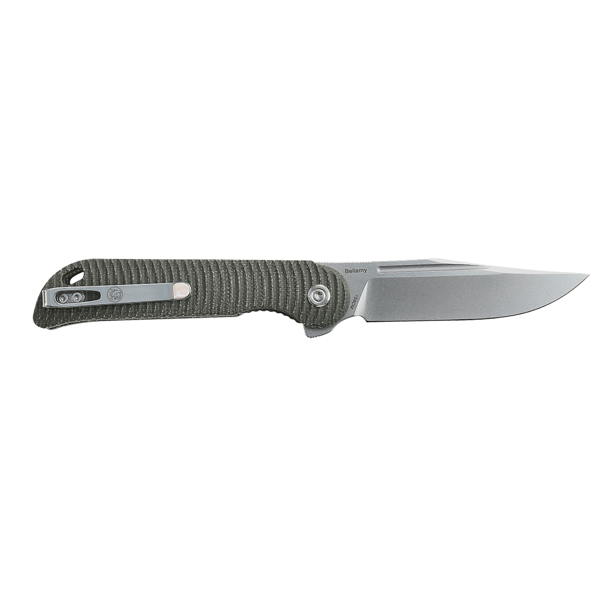 Bellamy - Liner Lock Knife (3.44" 154CM Blade & Micarta Handle) - BL31M4