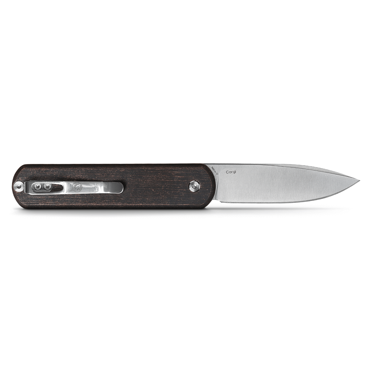 Corgi - Trek Lock Knife (2.99" Nitro-V Blade & Copper Handle) - CG29NTOR