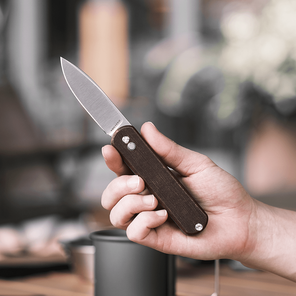 Corgi - Trek Lock Knife (2.99" Nitro-V Blade & Copper Handle) - CG29NTOR