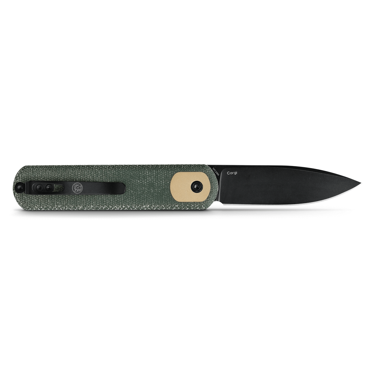 Corgi - Trek Lock Knife (2.99" 14C28N Blade & Micarta Handle) - CG3SVM1