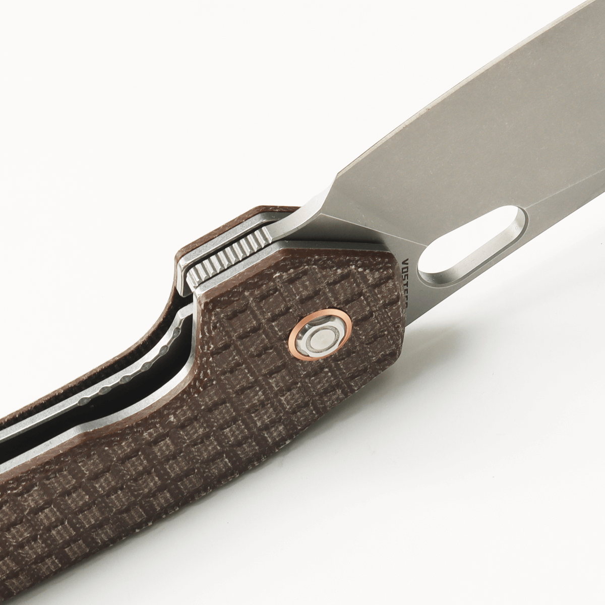 Gator - Liner Lock Knife (3.98" 14C28N Blade & Micarta Handle) - GT37VWMZ1