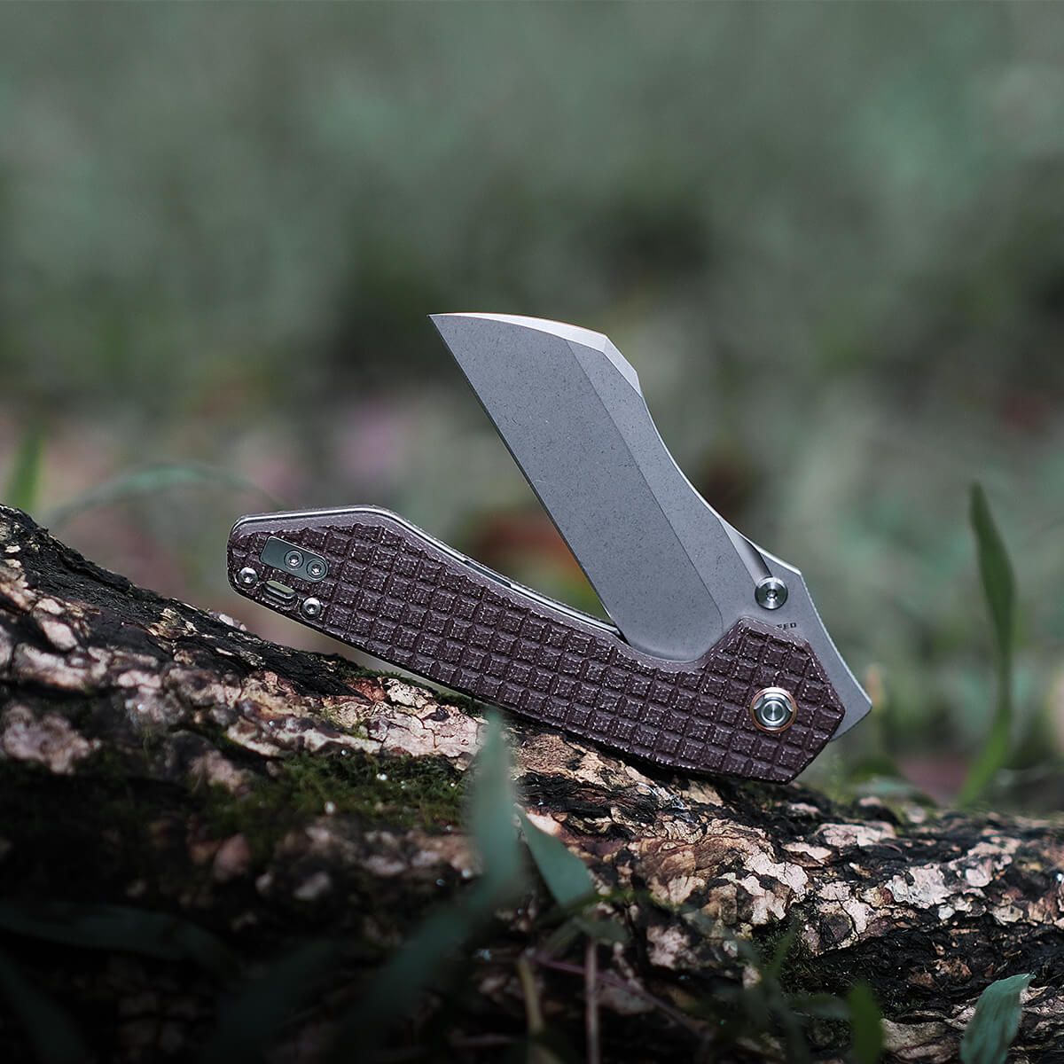 Gator - Liner Lock Knife (3.74" 14C28N Blade & Micarta Handle) - GT37VWMZ2