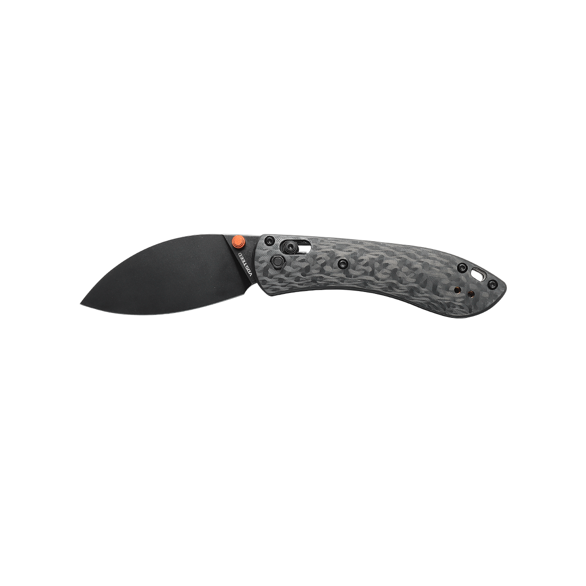 Mini Nightshade - Shilin Cutter - Crossbar Lock Knife (2.6" S35VN Blade & Carbon Fiber Handle) - A0202