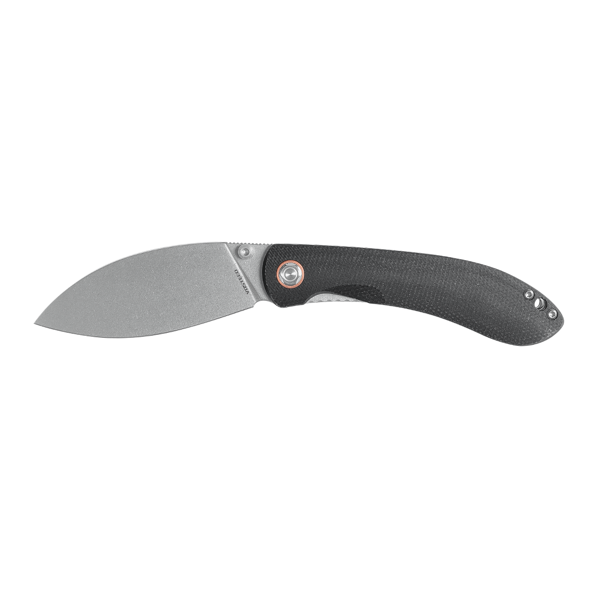 Nightshade® TS - Shilin Cutter - Liner Lock Knife (3.26" Nitro-V Blade & Micarta Handle) - NSTS32NWMK