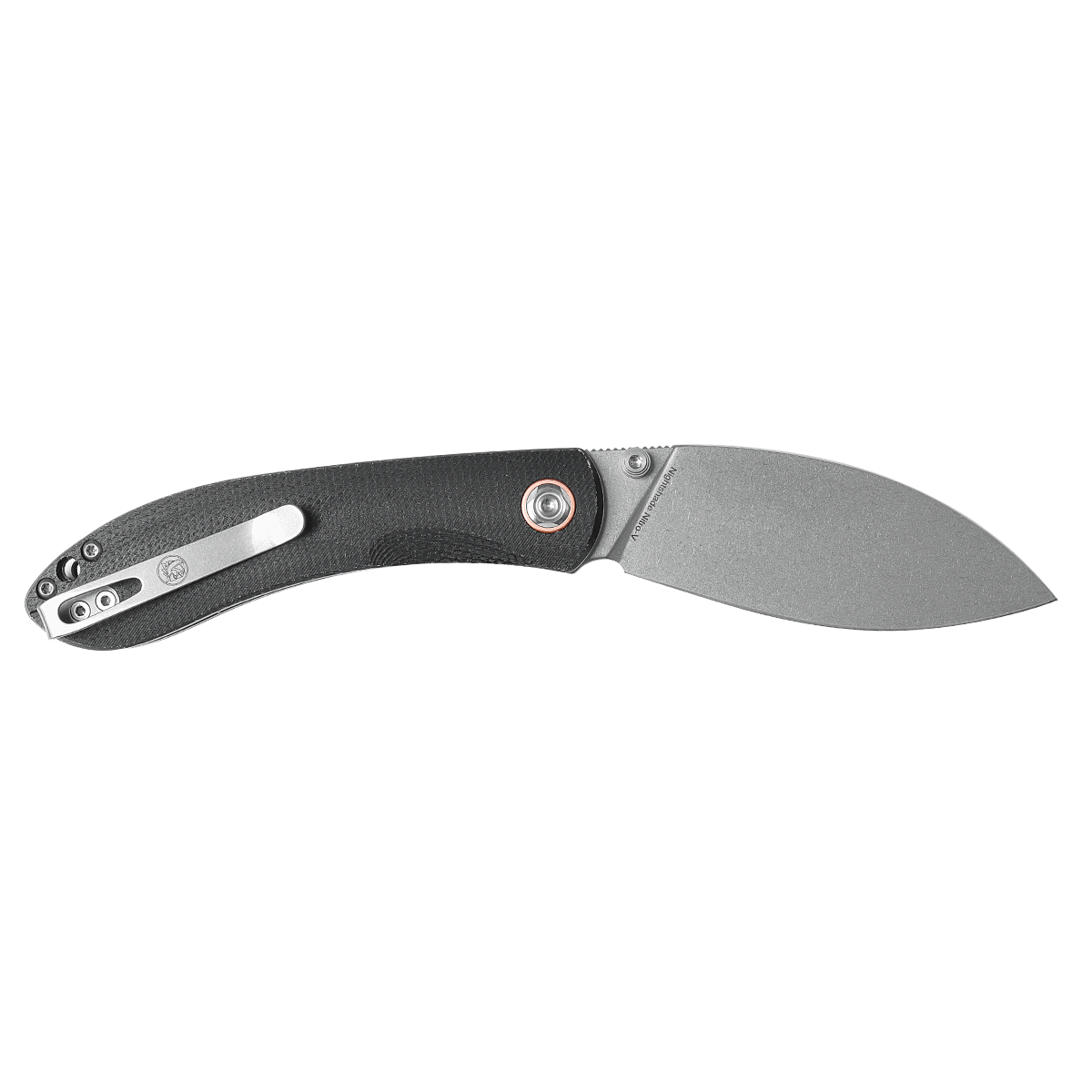 Nightshade® TS - Shilin Cutter - Liner Lock Knife (3.26" Nitro-V Blade & Micarta Handle) - NSTS32NWMK