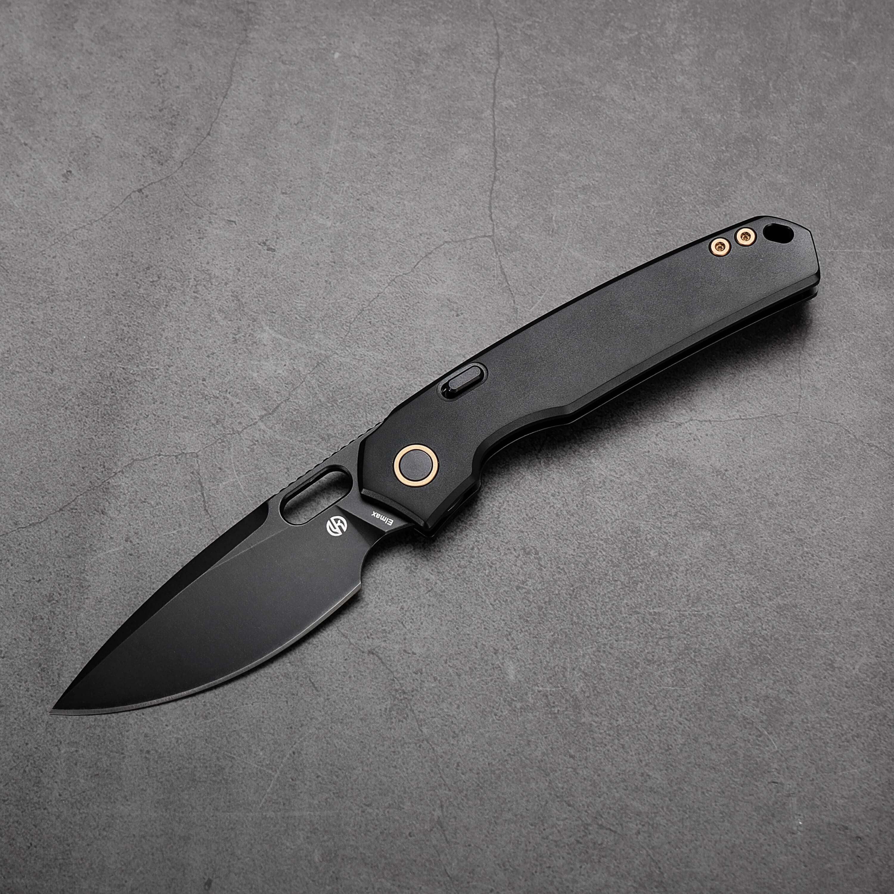 Psyop - Top Liner Lock Knife (3.32" Elmax Blade & Titanium Handle) - A2203