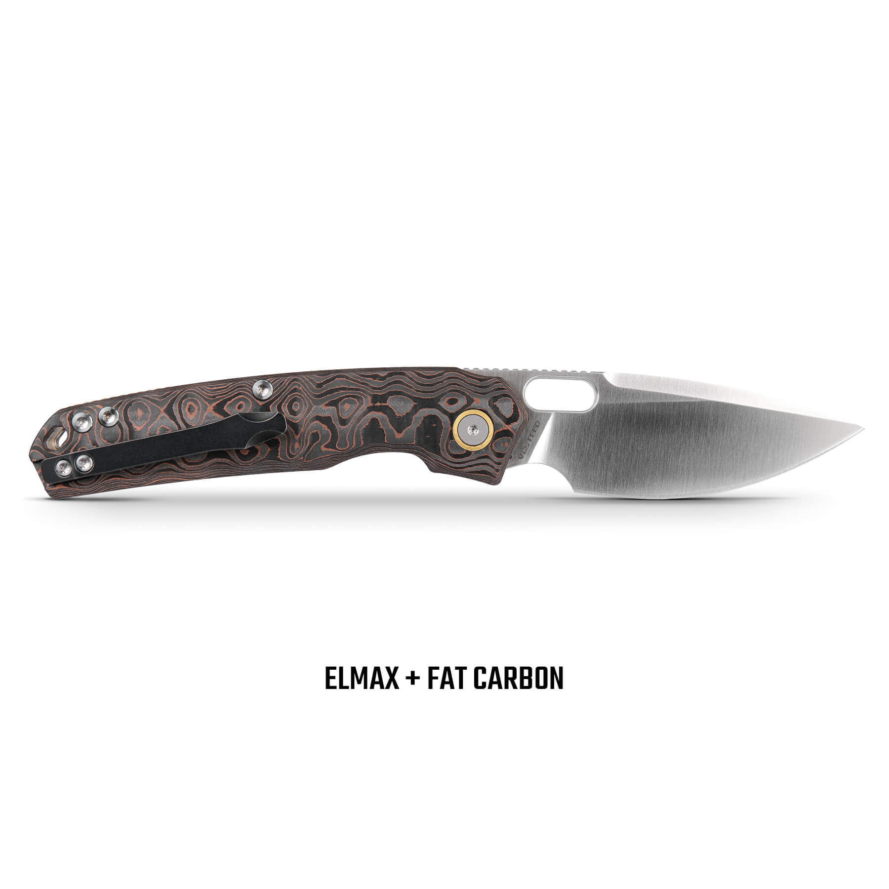 Psyop - Top Liner Lock Knife (3.32" Elmax Blade & Fat Carbon Handle) - A2207