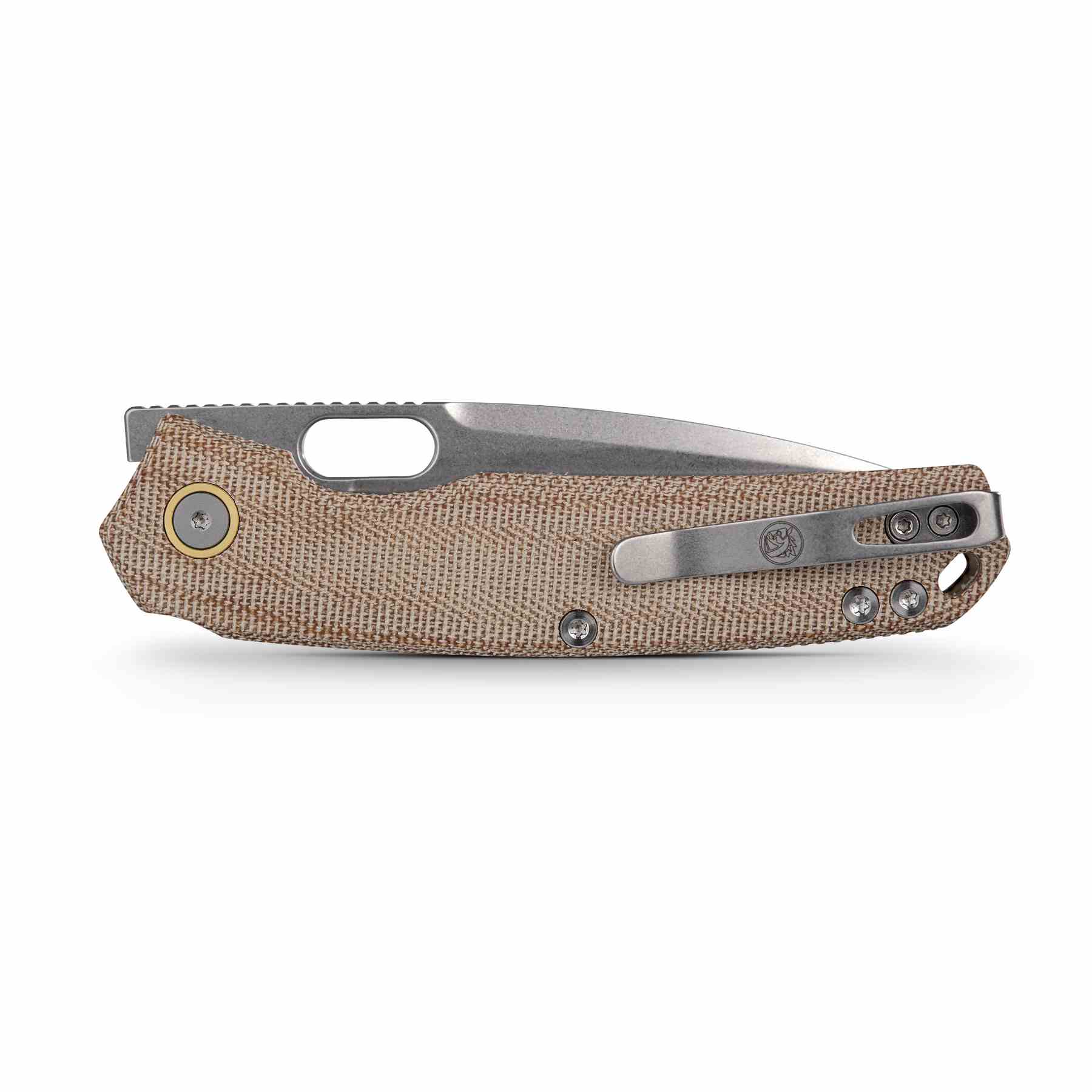 Psyop - Top Liner Lock Knife (3.32" Elmax Blade & Norplex UltreX™ Micarta Handle) - A2210