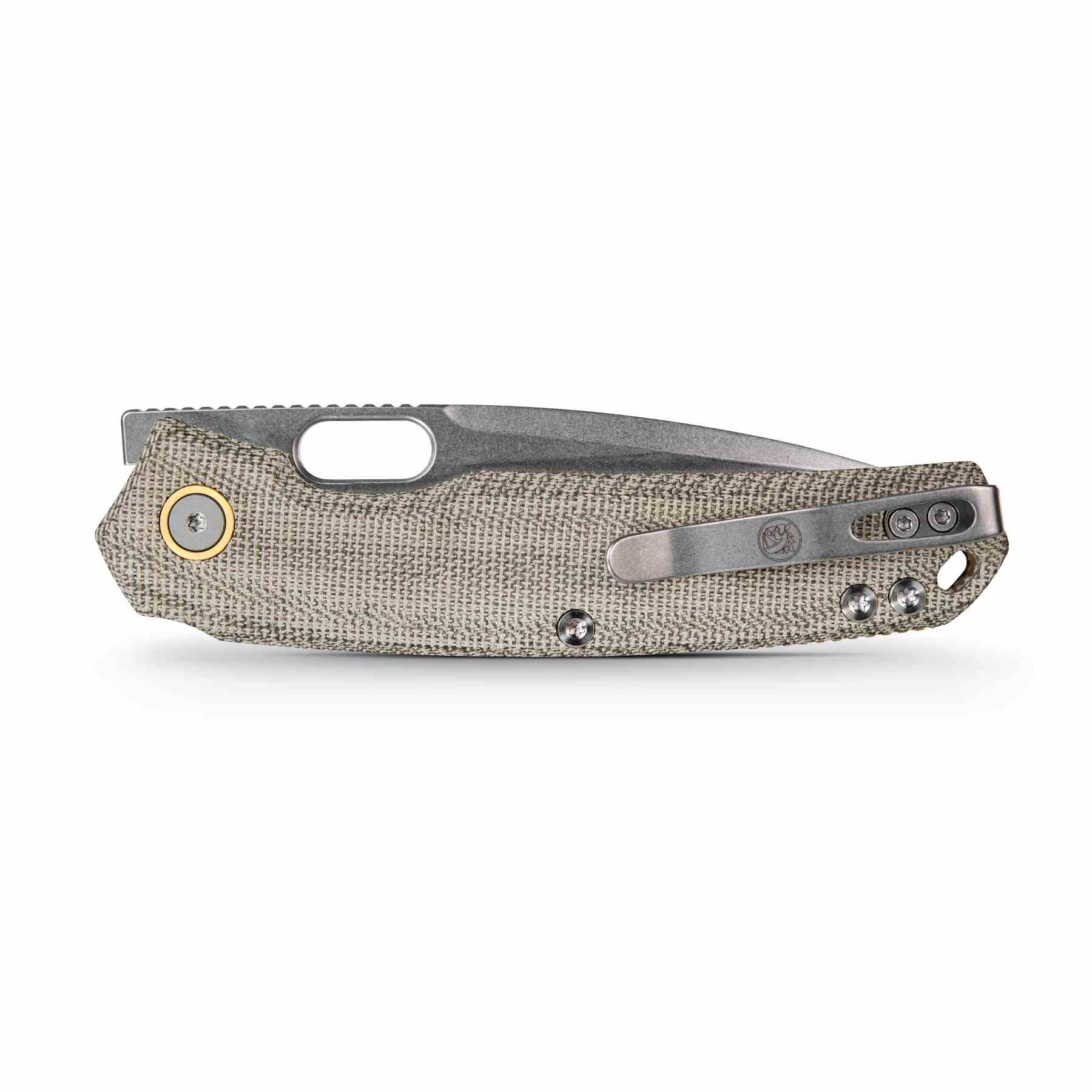 Psyop - Top Liner Lock Knife (3.32" Elmax Blade & Norplex UltreX™ Micarta Handle) - A2213