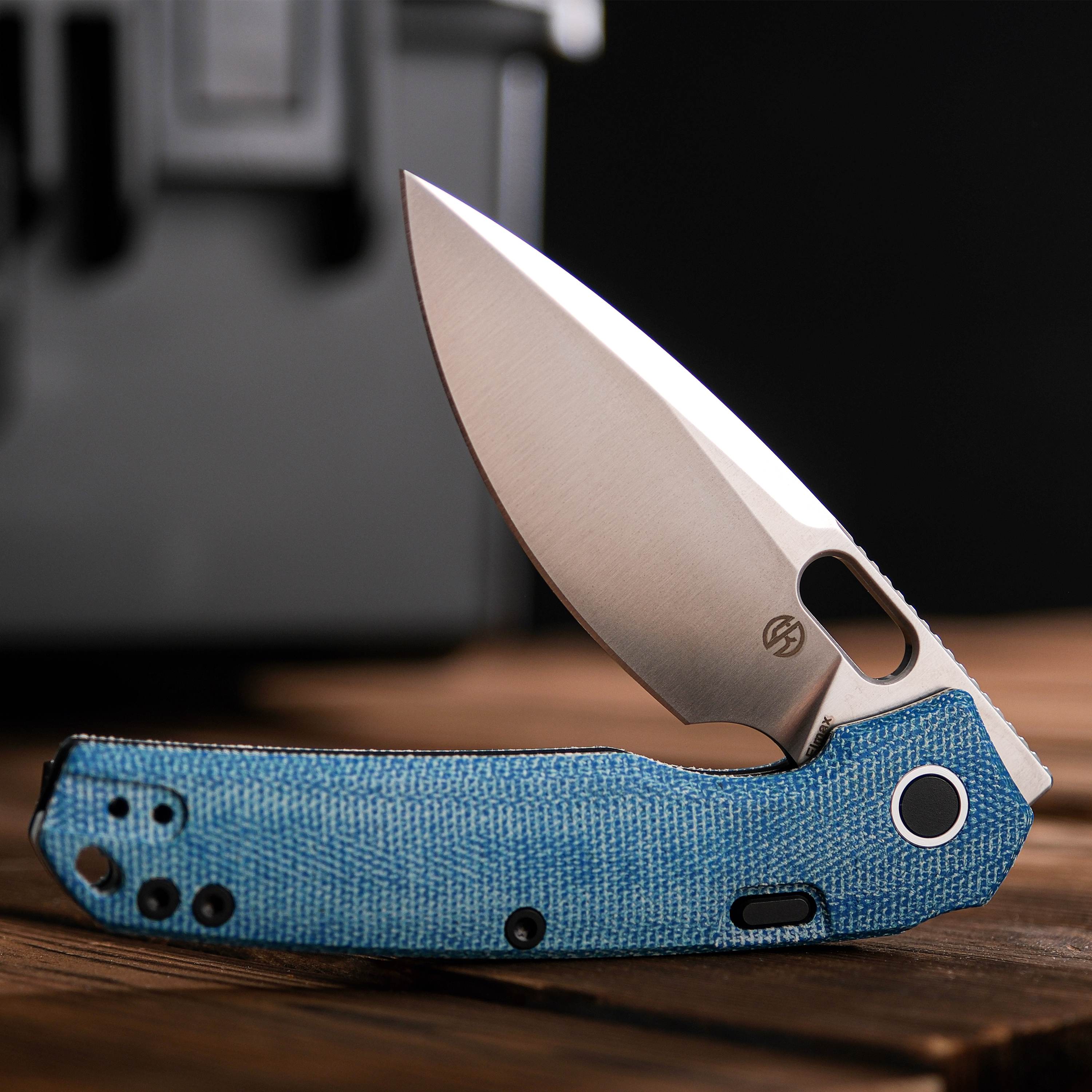 Psyop - Top Liner Lock Knife (3.32" Elmax Blade & Norplex UltreX™ Micarta Handle) - A2214