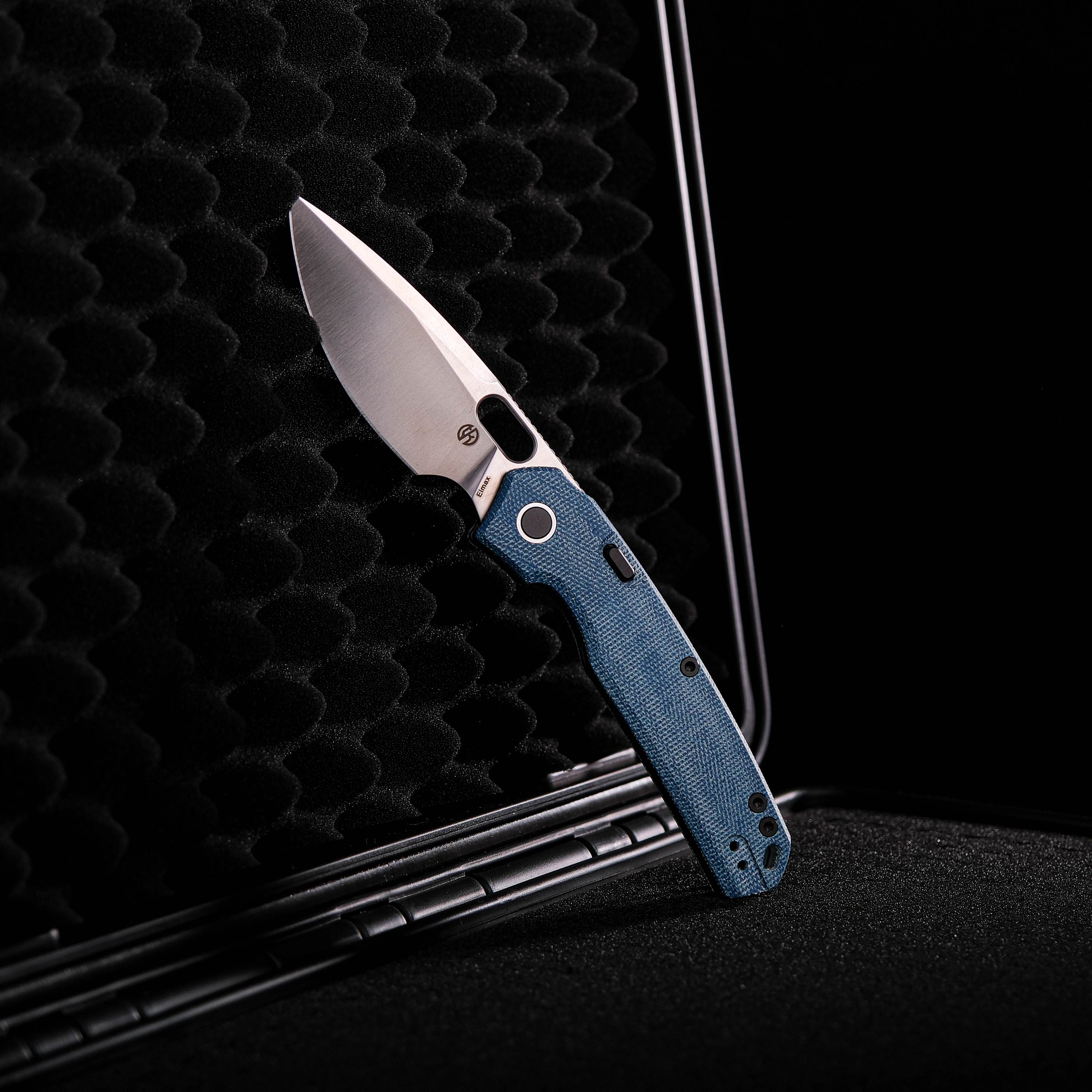 Psyop - Top Liner Lock Knife (3.32" Elmax Blade & Norplex UltreX™ Micarta Handle) - A2214