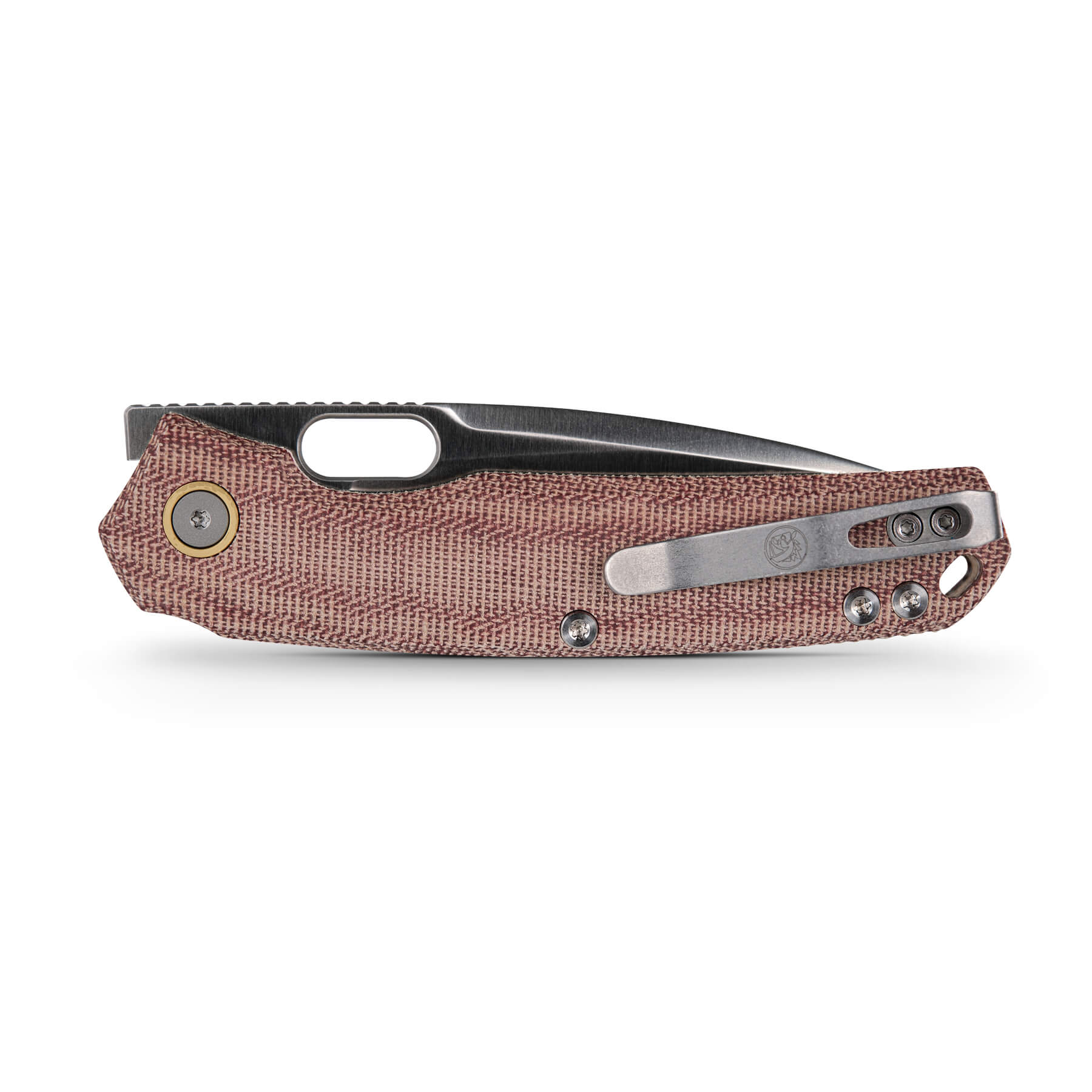 Psyop - Top Liner Lock Knife (3.32" Elmax Blade & Norplex UltreX™ Micarta Handle) - A2215