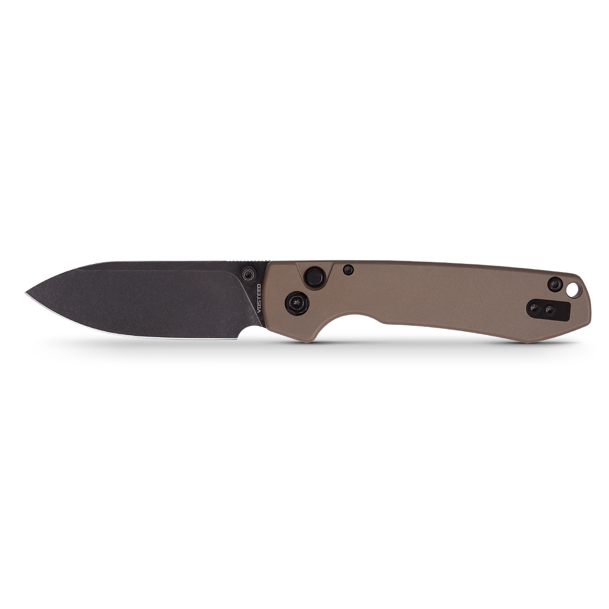 Raccoon - Button Lock Knife (3.25" Nitro-V Blade & Aluminum Handle) - A0414