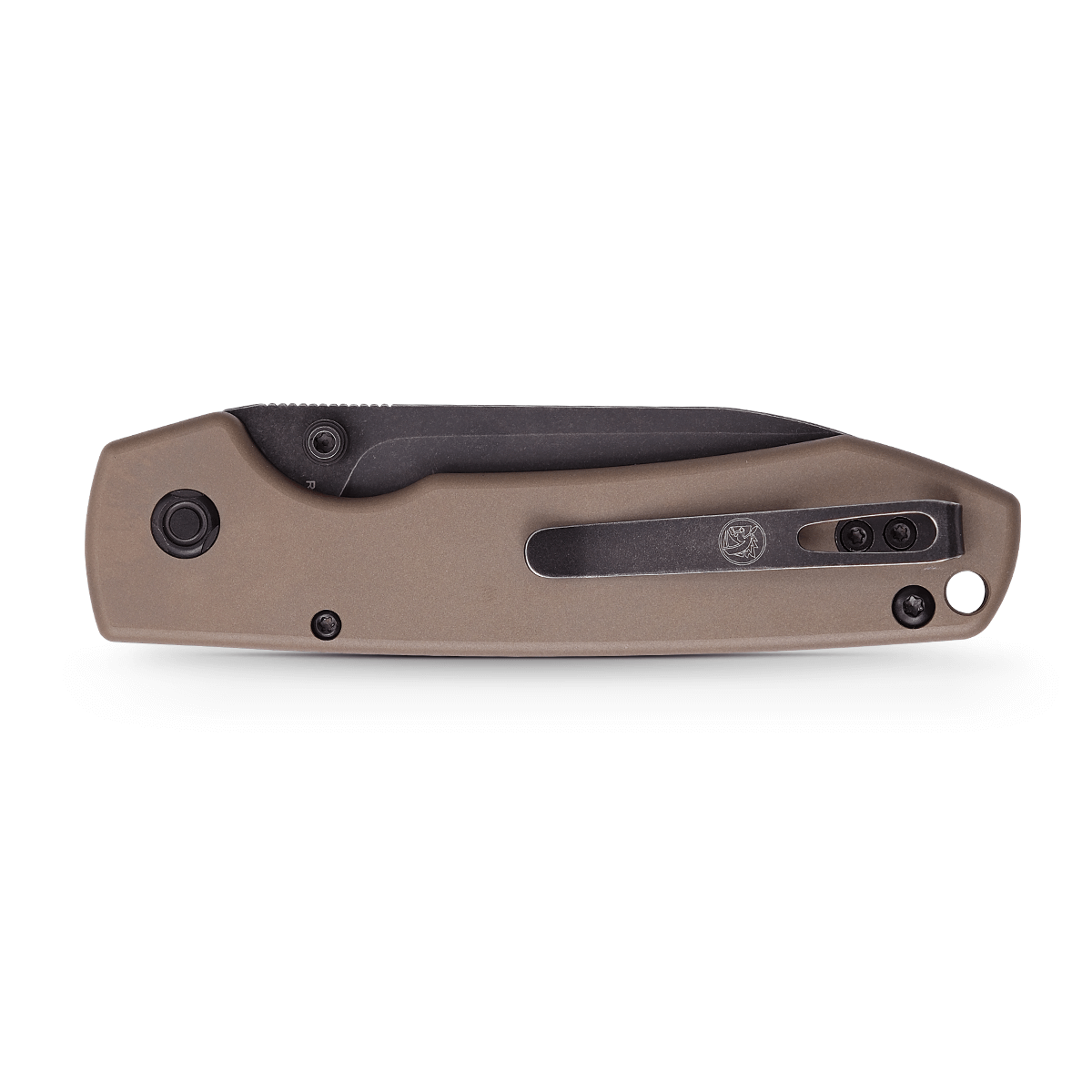 Raccoon® - Button Lock Knife (3.25" Nitro-V Blade & Aluminum Handle) - A0414