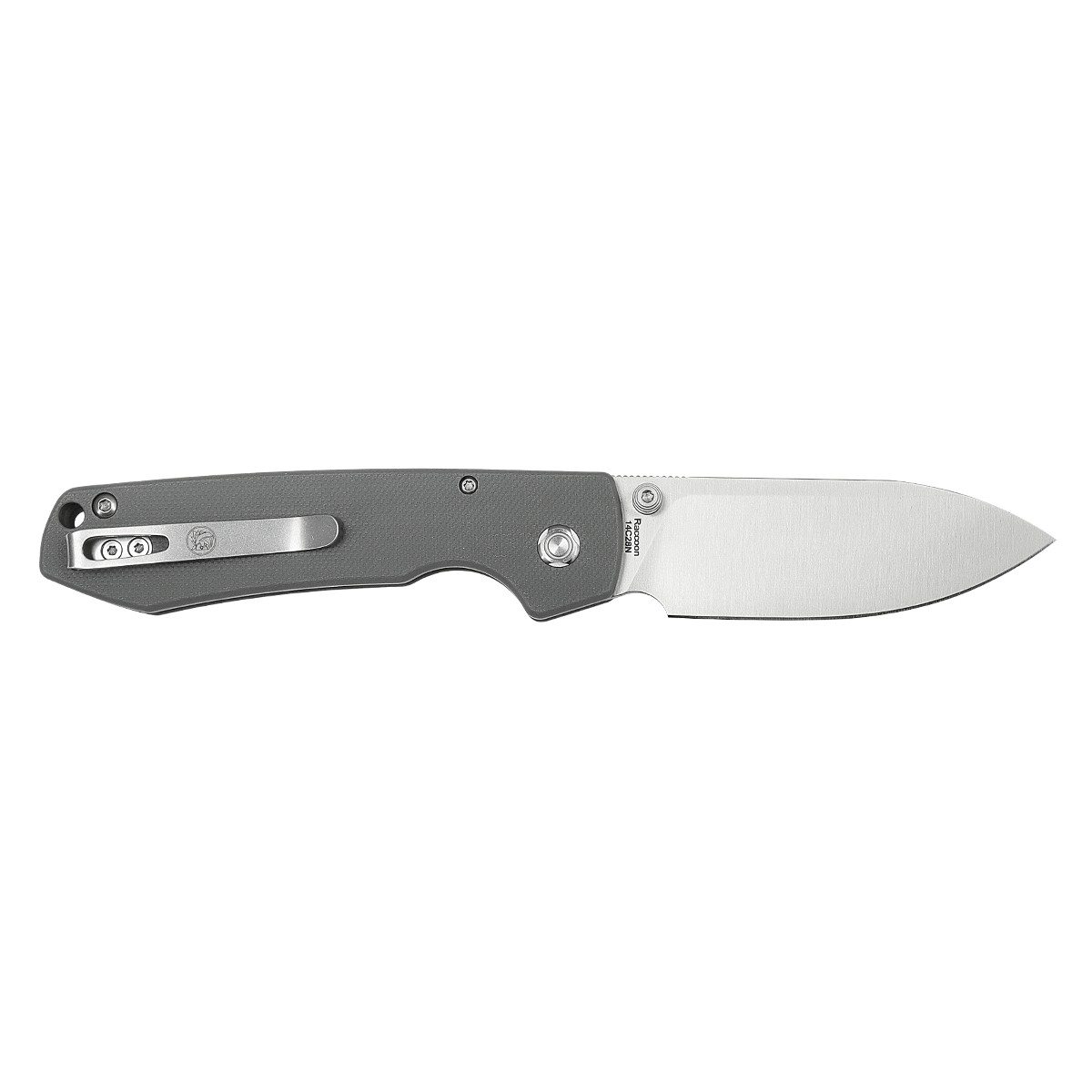 Raccoon® - Button Lock Knife (3.25" 14C28N Blade & G10 Handle) - RC3SVG8