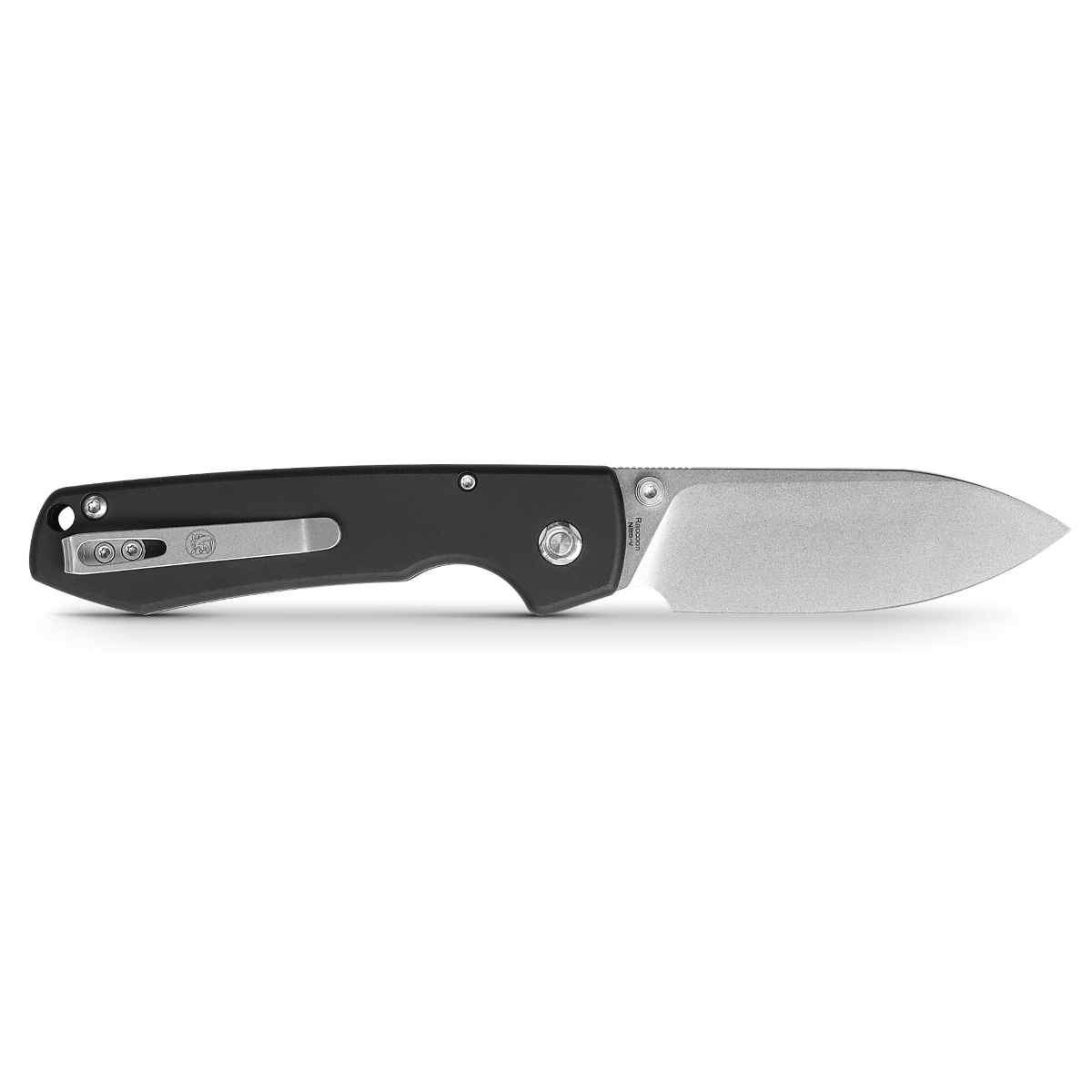 Raccoon® - Button Lock Knife (3.25" Nitro-V Blade & Aluminum Handle) - A0413