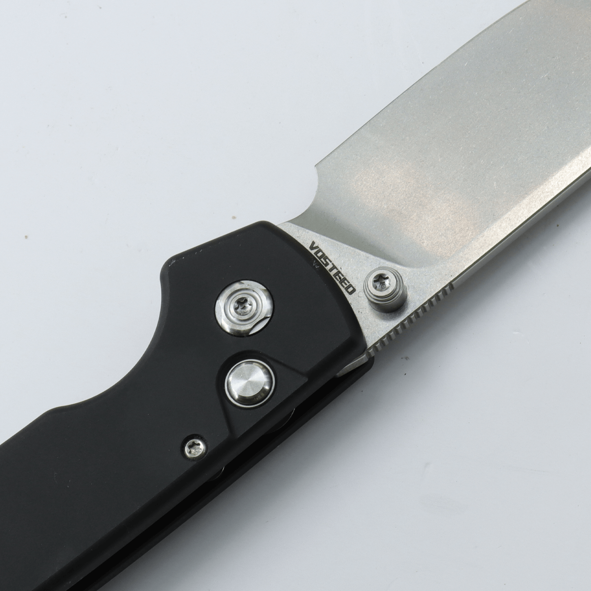 Raccoon® - Button Lock Knife (3.25" Nitro-V Blade & Aluminum Handle) - A0413