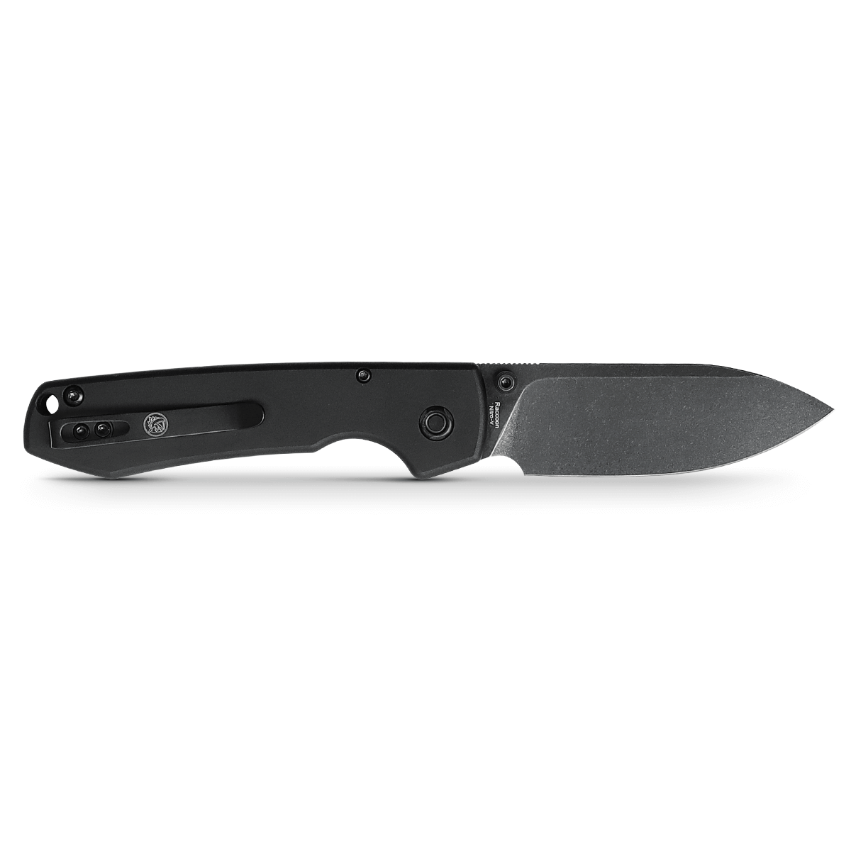 Raccoon® - Button Lock Knife (3.25" Nitro-V Blade & Aluminum Handle) - A0415