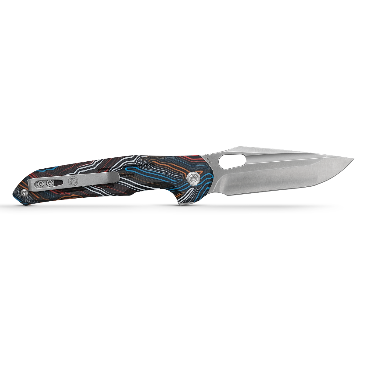 Thunderbird - Trek Lock Knife (3.25" M390 Blade & Topo G10 Handle) - A0308