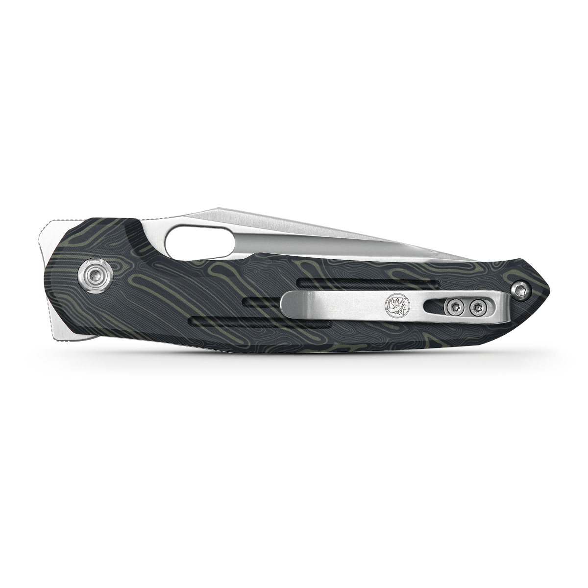 Thunderbird - Trek Lock Knife (3.25" M390 Blade & Topo G10 Handle) - A0309